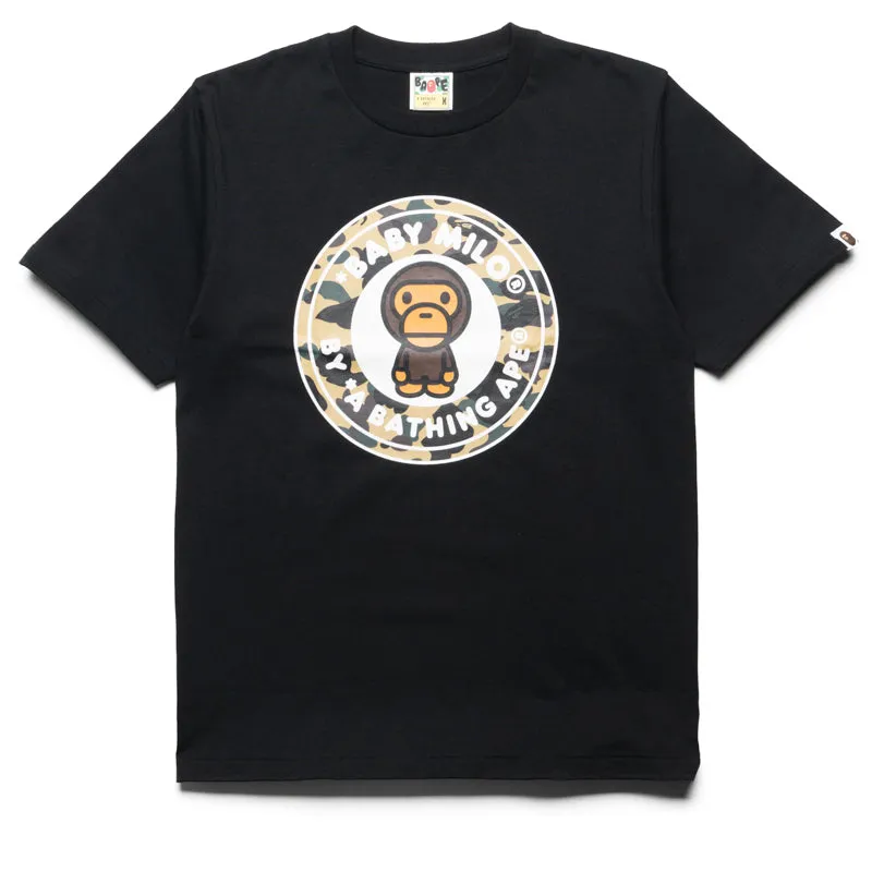 A Bathing Ape 1st Camo Milo Busy Works T-Shirt - Schwarz/Gelb