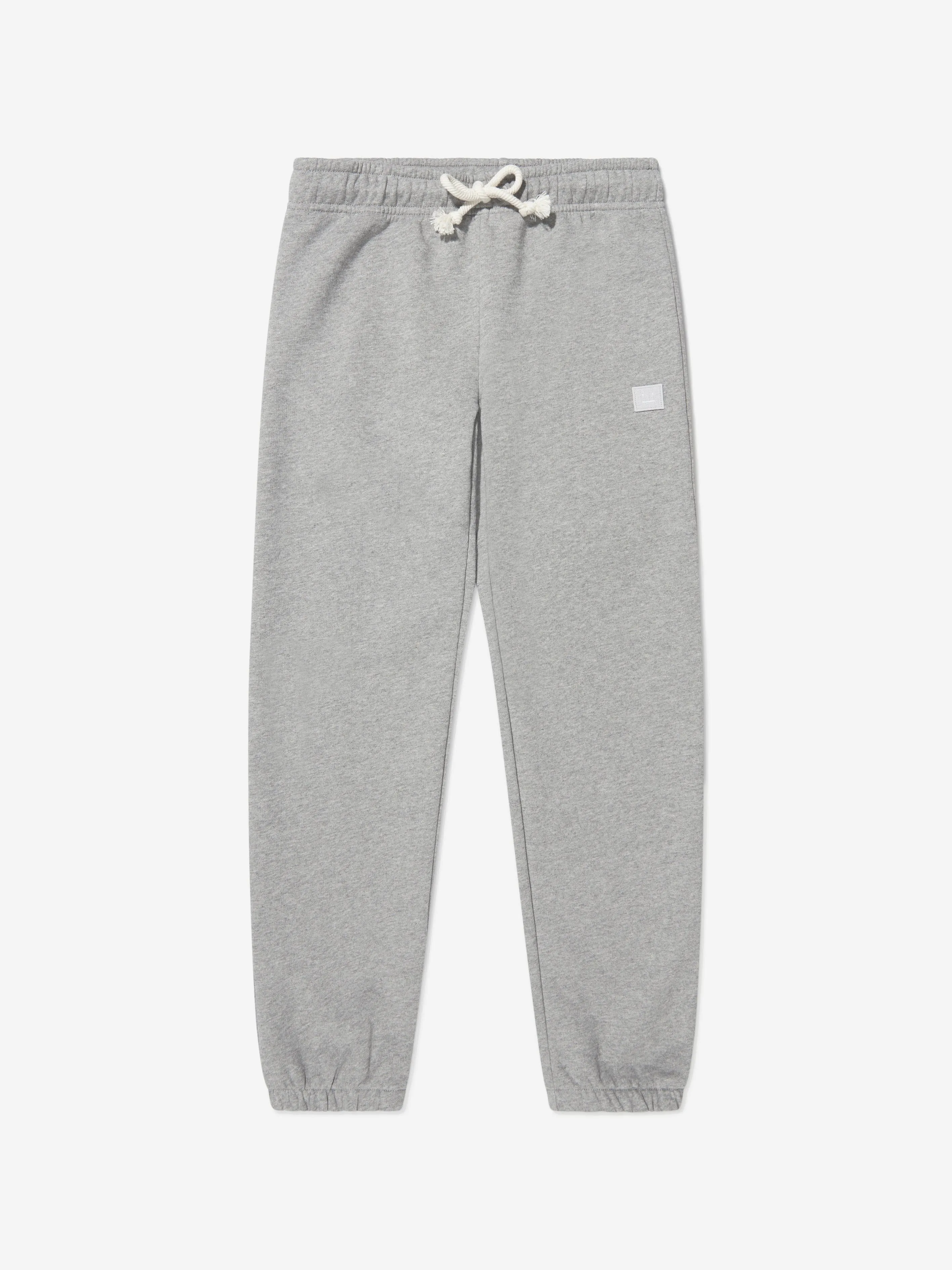 Acne Studios Kinder Face Patch Joggerhose in Grau