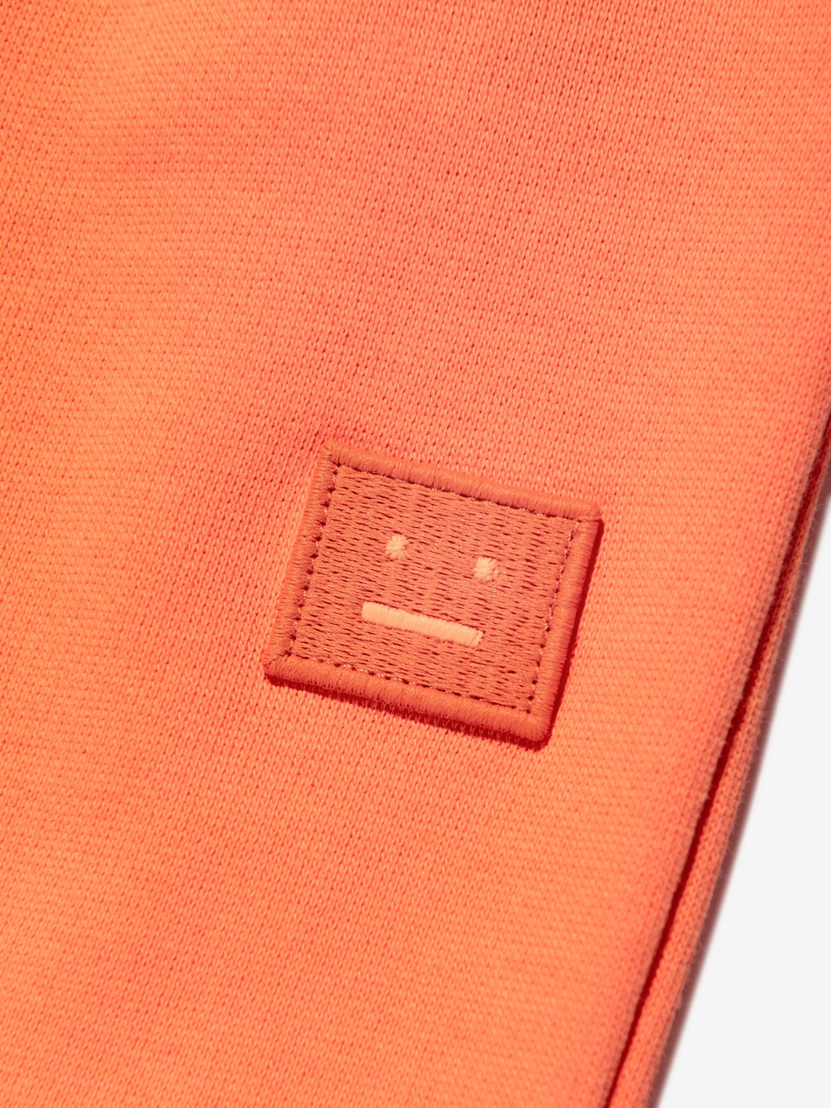 Acne Studios Kinder Logo Joggerhose in Orange