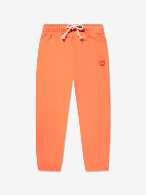 Acne Studios Kinder Logo Joggerhose in Orange