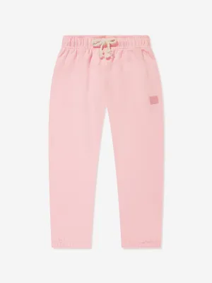 Acne Studios Kinder Logo Jogger in Rosa