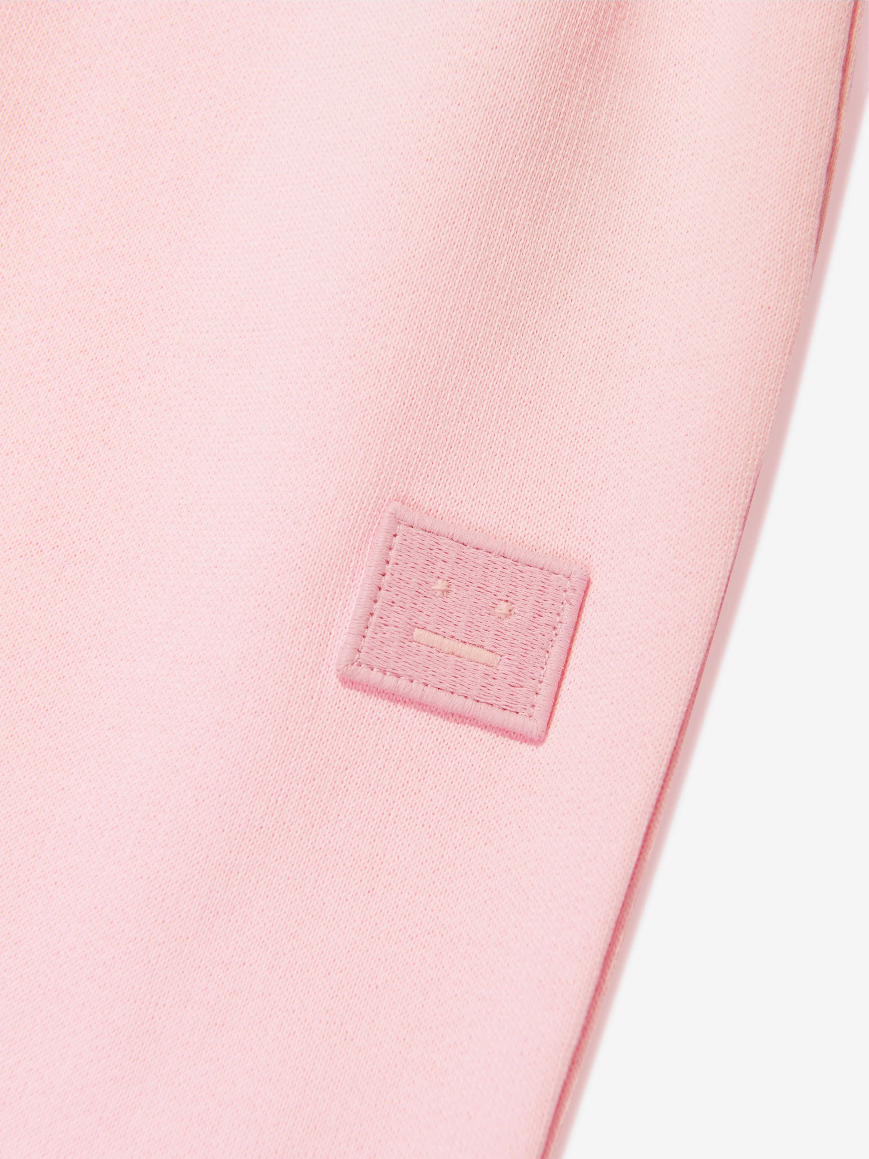 Acne Studios Kinder Logo Jogger in Rosa