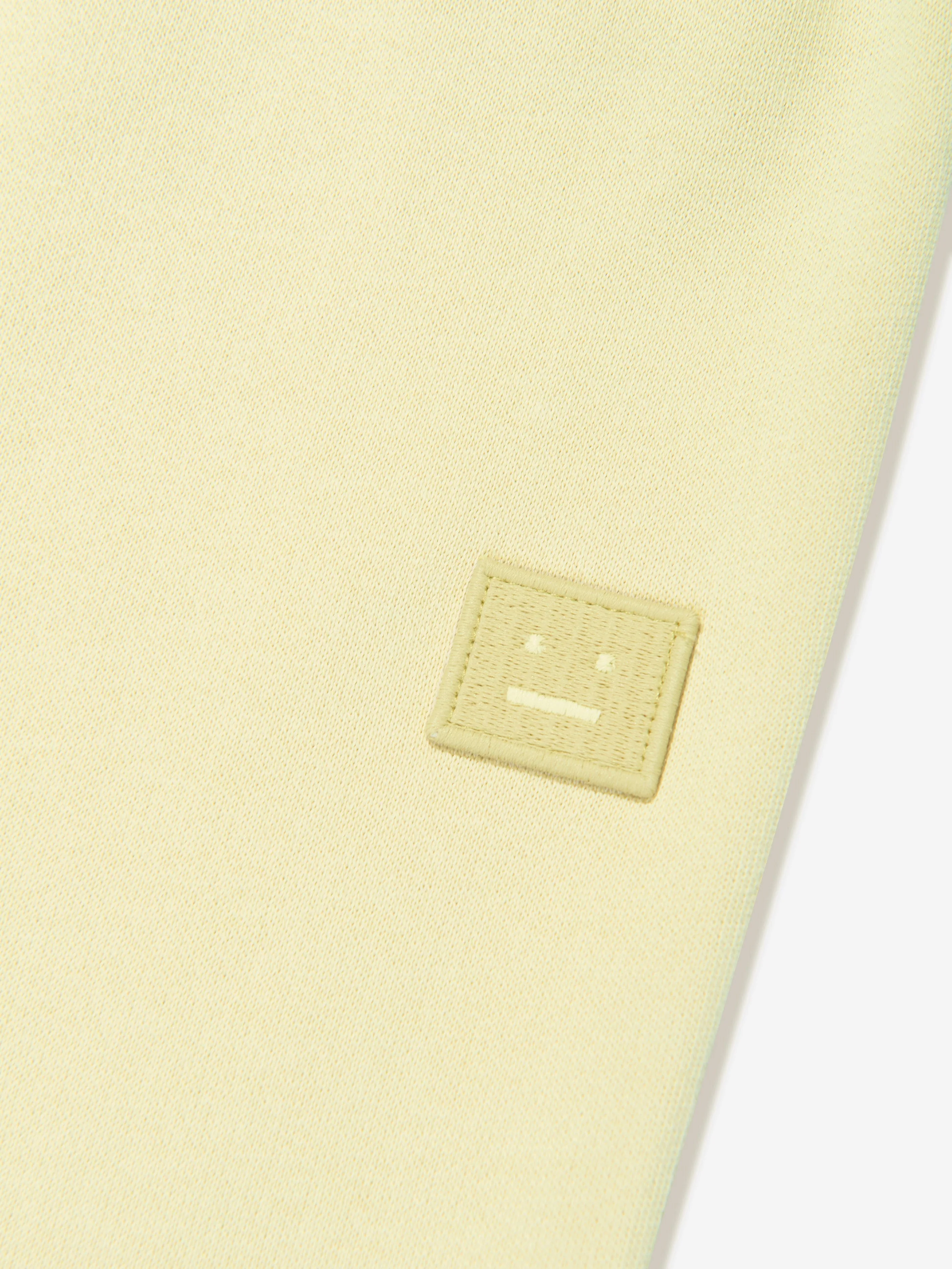 Acne Studios Kinder Logo Jogger in Sandgrün