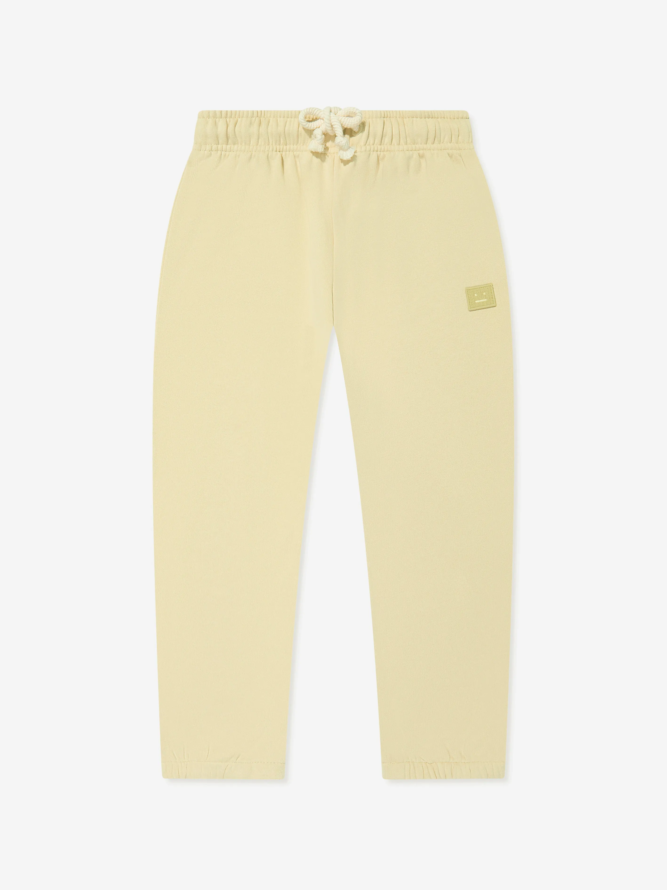 Acne Studios Kinder Logo Jogger in Sandgrün