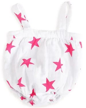 Aden   Anais Strampler - Schockierendes Pink Stern (6-9 Monate)