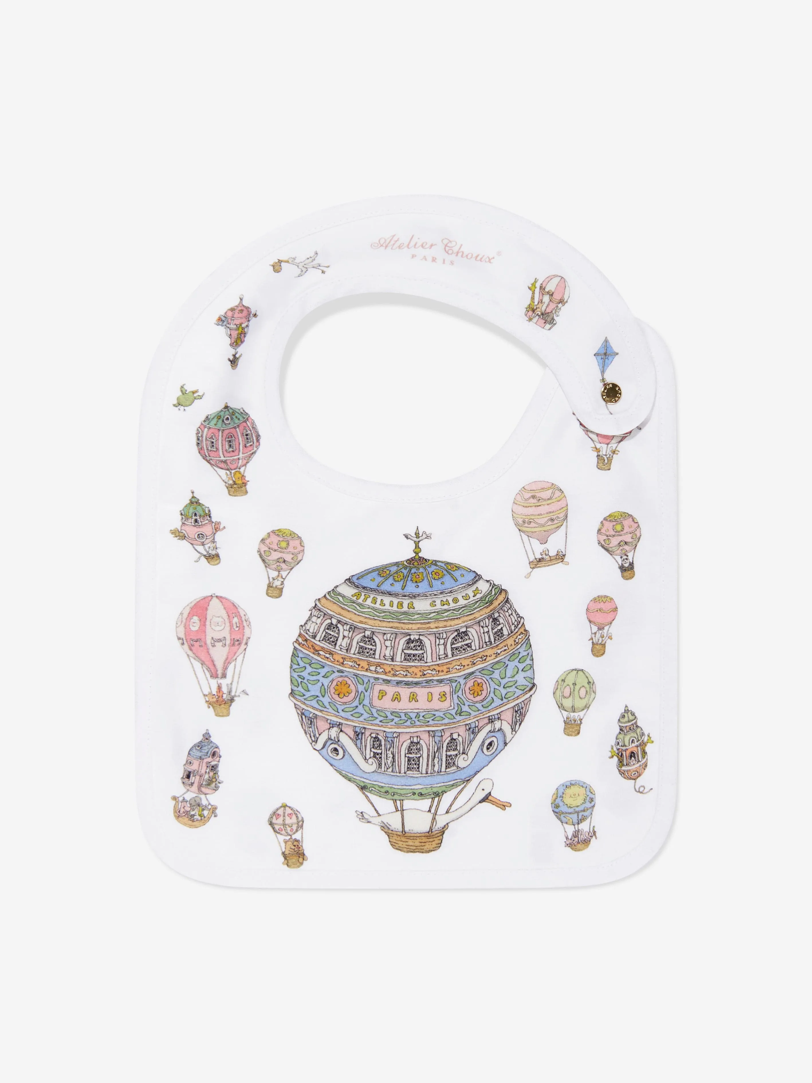 Atelier Choux Baby-Karussell Luxus-Geschenkset in Weiß