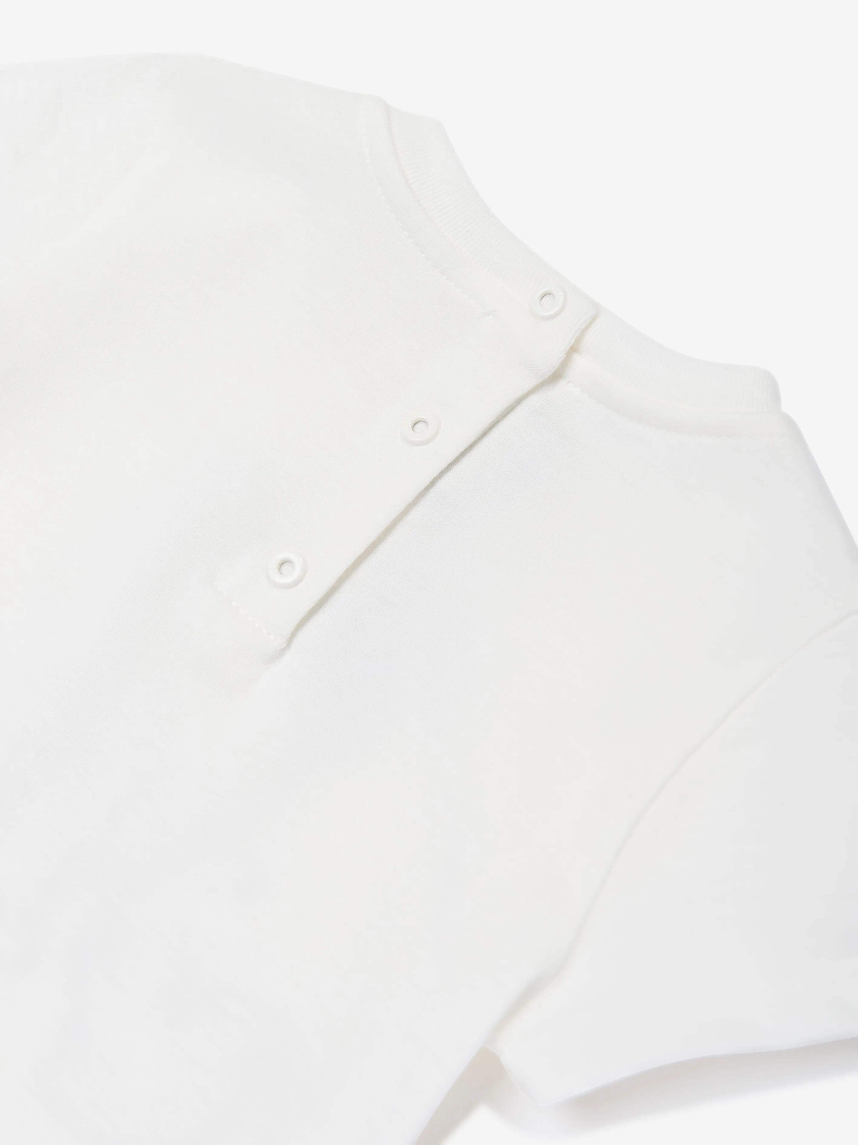 Baby-Tier-Logo T-Shirt in Weiß