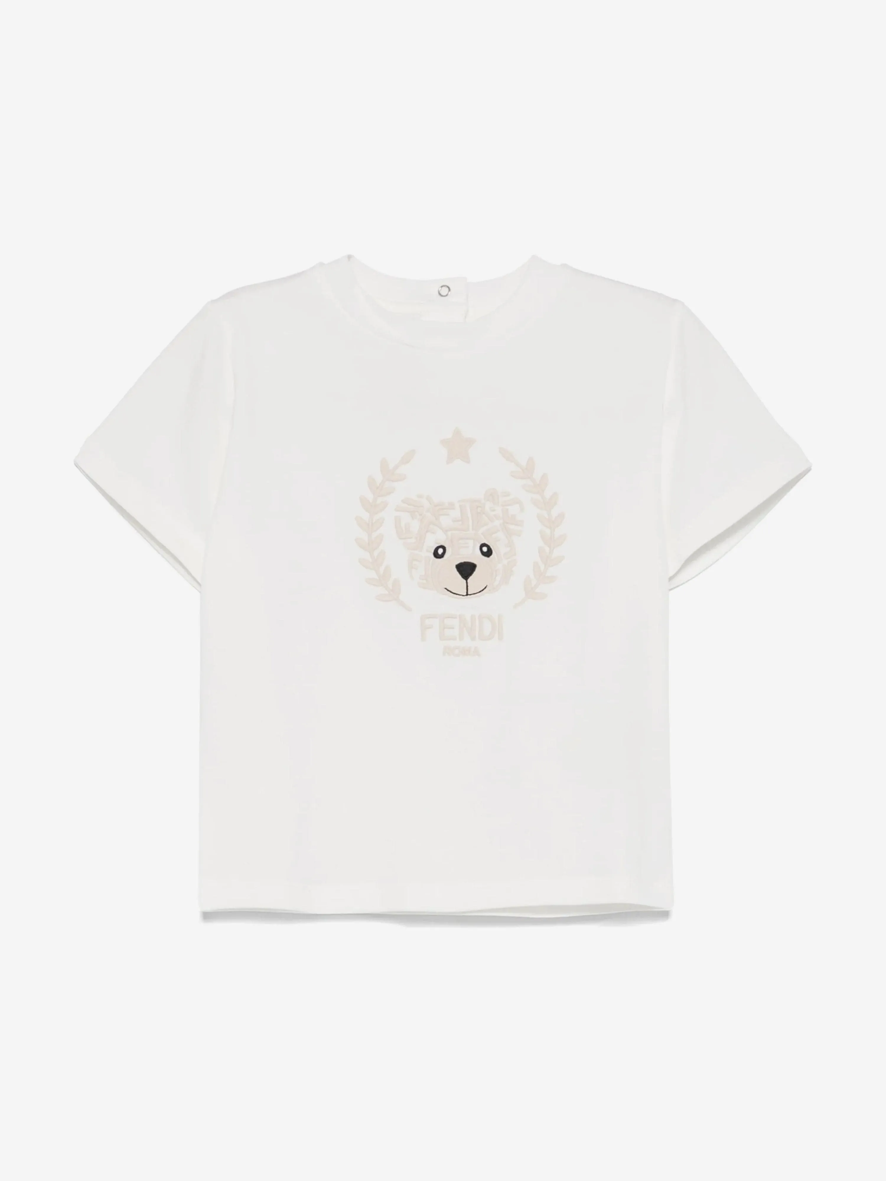 Baby Bär Logo T-Shirt in Weiß