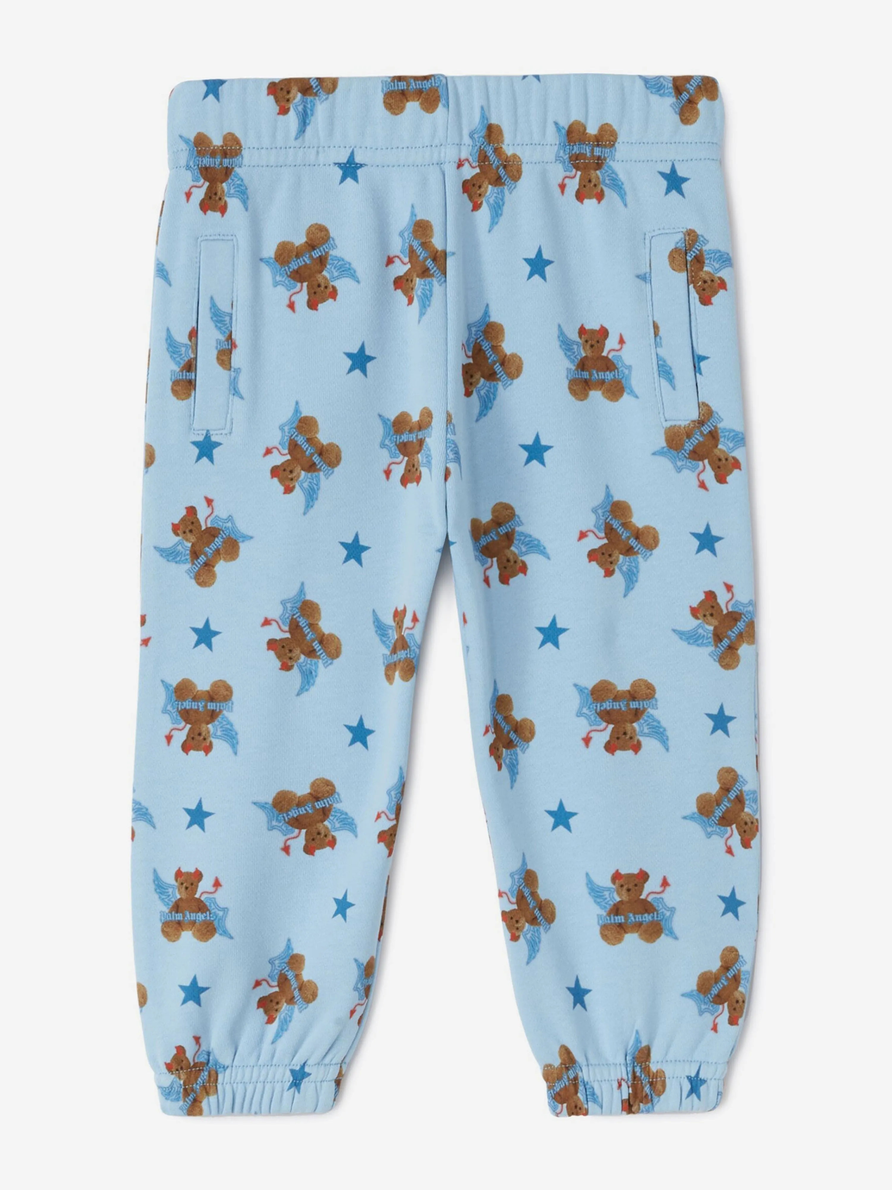 Baby Boys AOP Bär Teufel Jogginghose in Blau