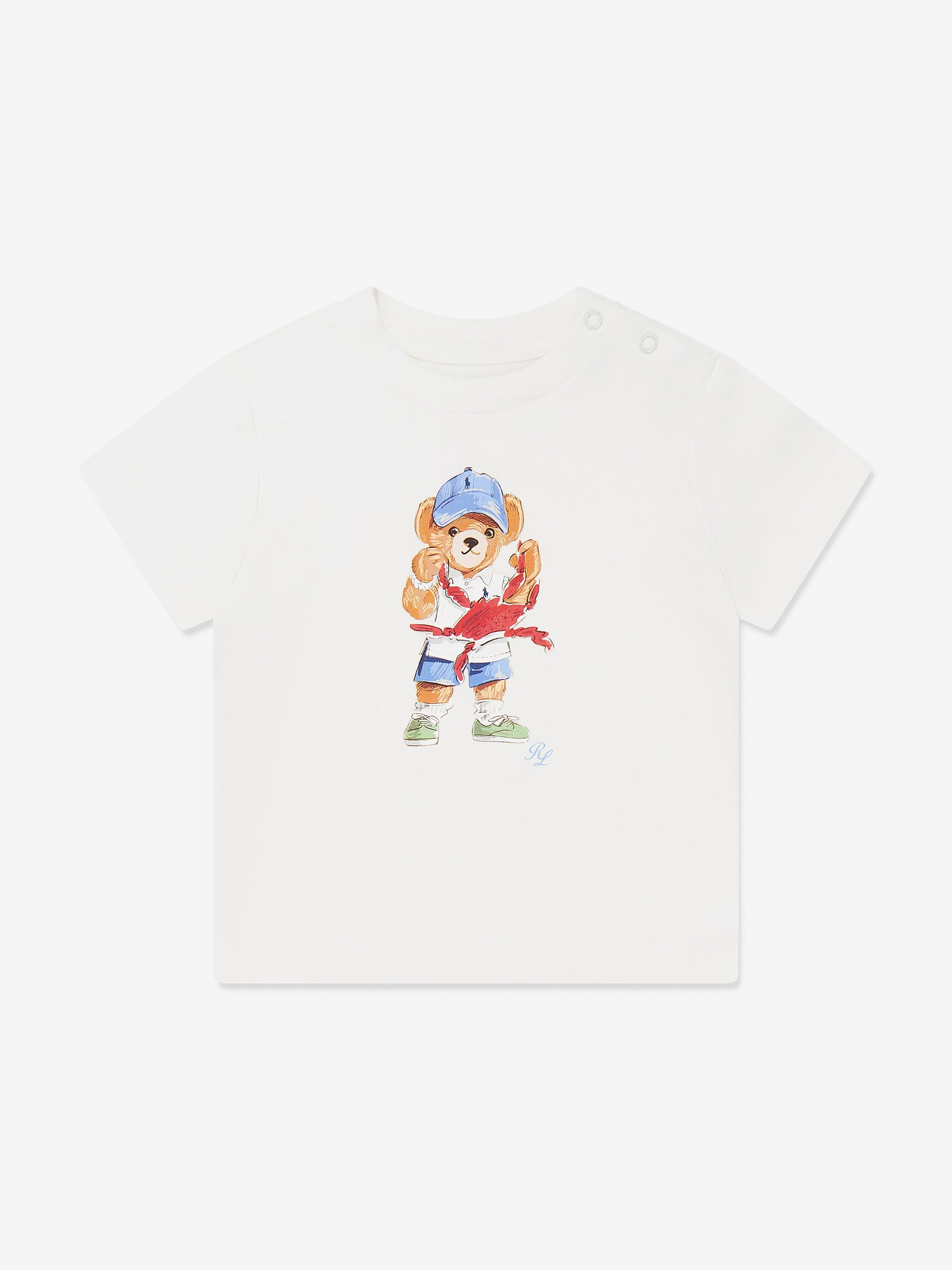 Baby Boys Bären T-Shirt in Weiß