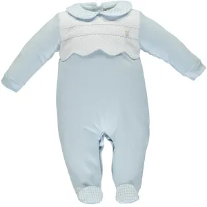 Baby Boys blauer Babygrow