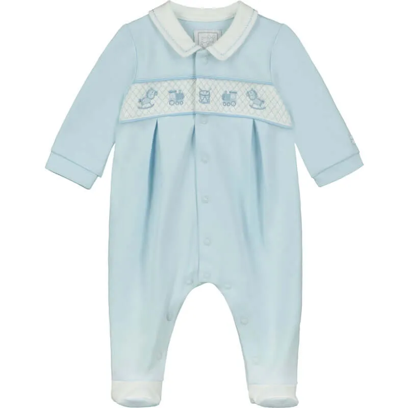 Baby Boys Blauer Eddie Strampler