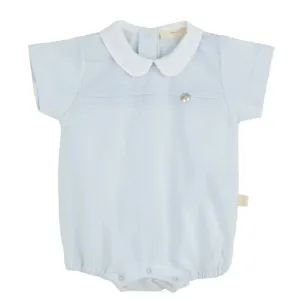 Blaue Strampler für Babyjungen