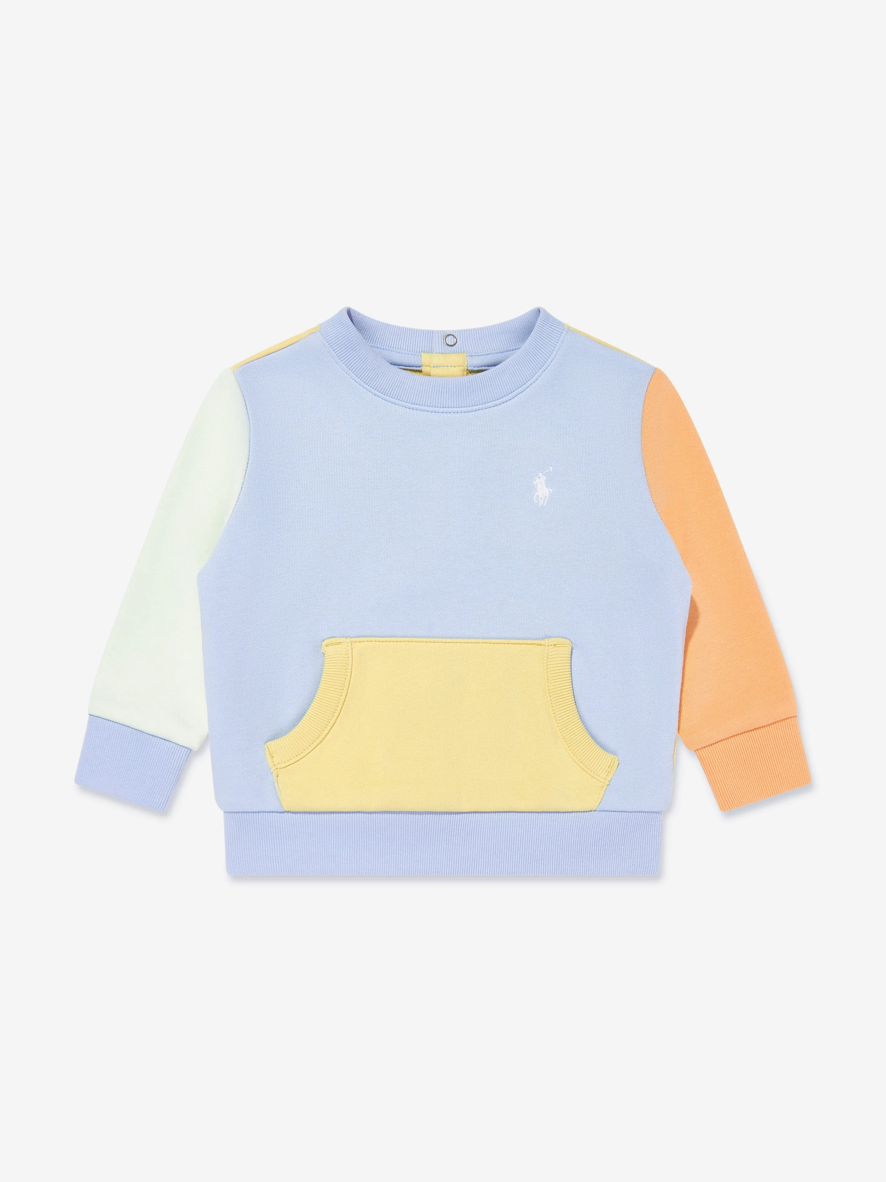 Baby Boys Colourblock Jogginganzug in Blau