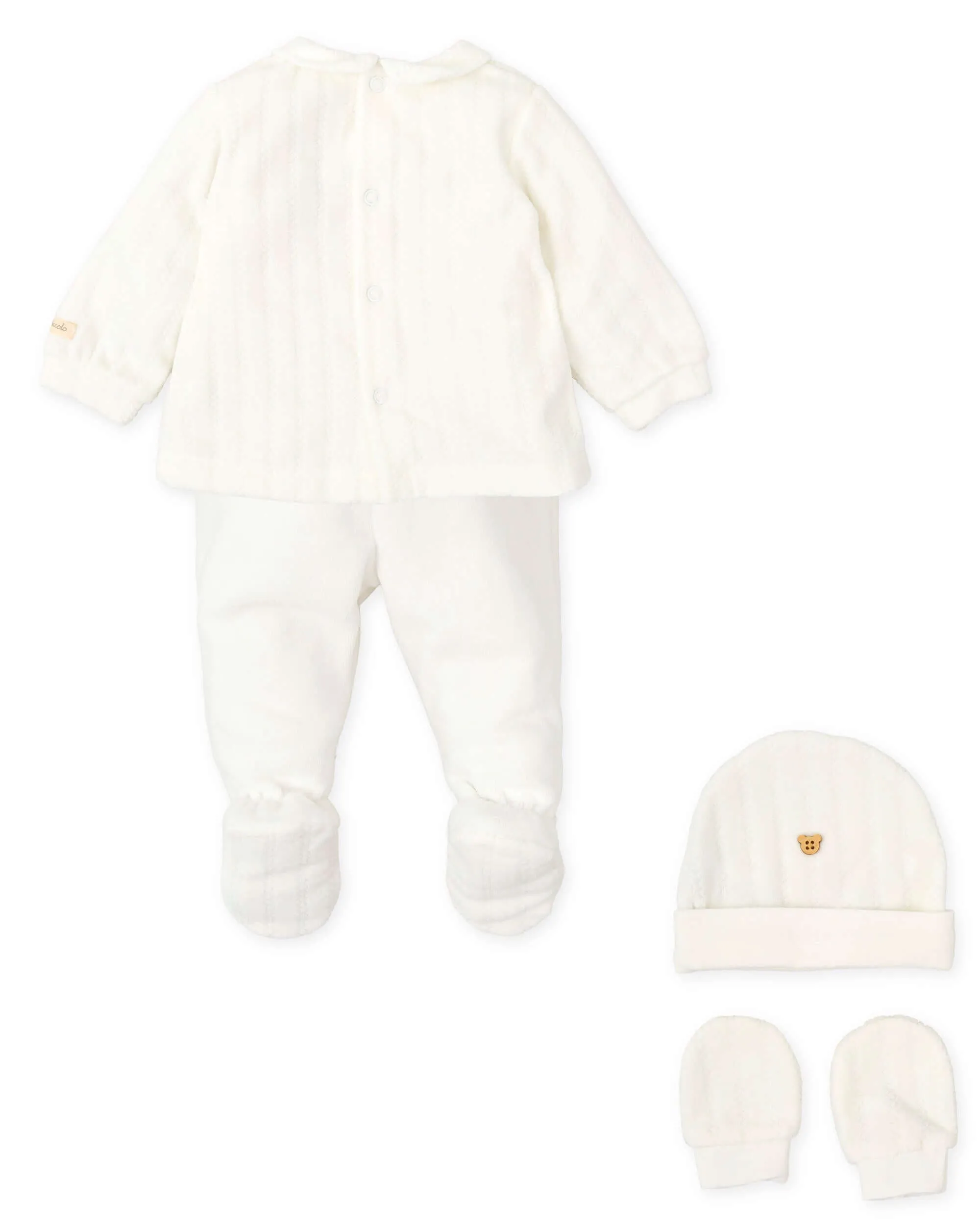 Baby Boys Creme-Set
