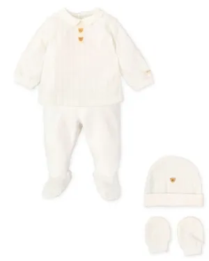 Baby Boys Creme-Set
