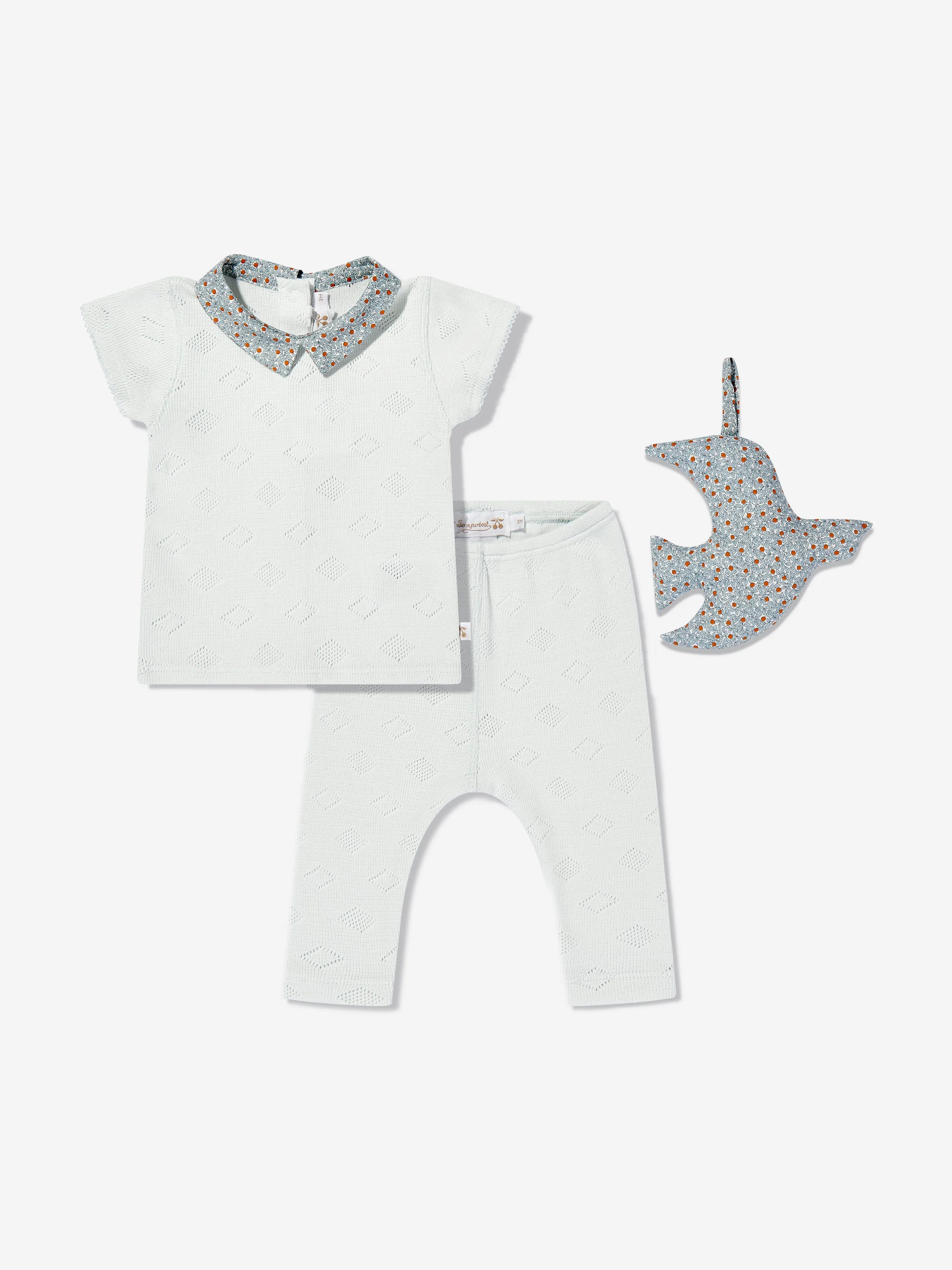 Baby Boys Denice Geschenkset in Blau
