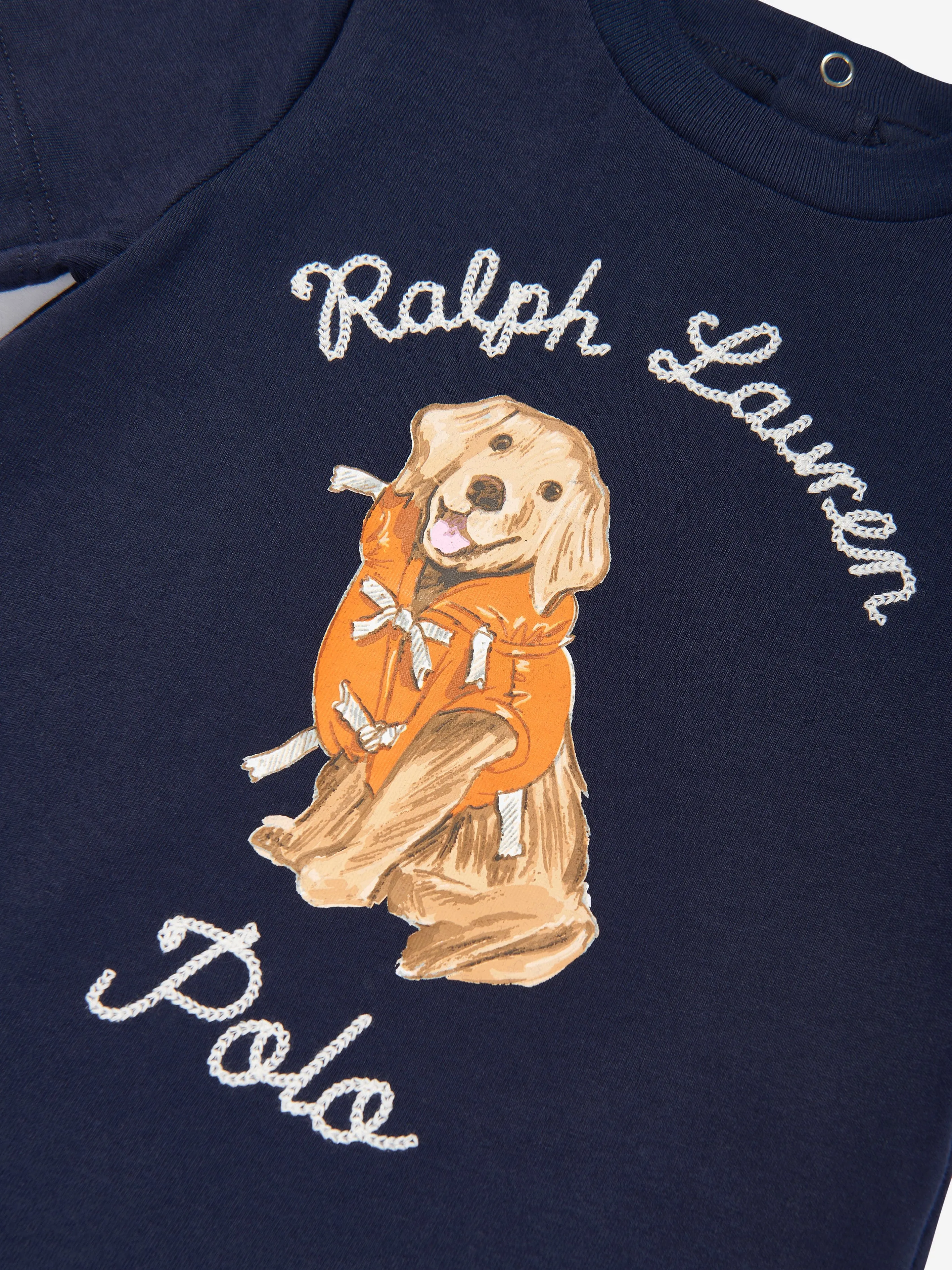 Baby Boys Hundebody in Marineblau