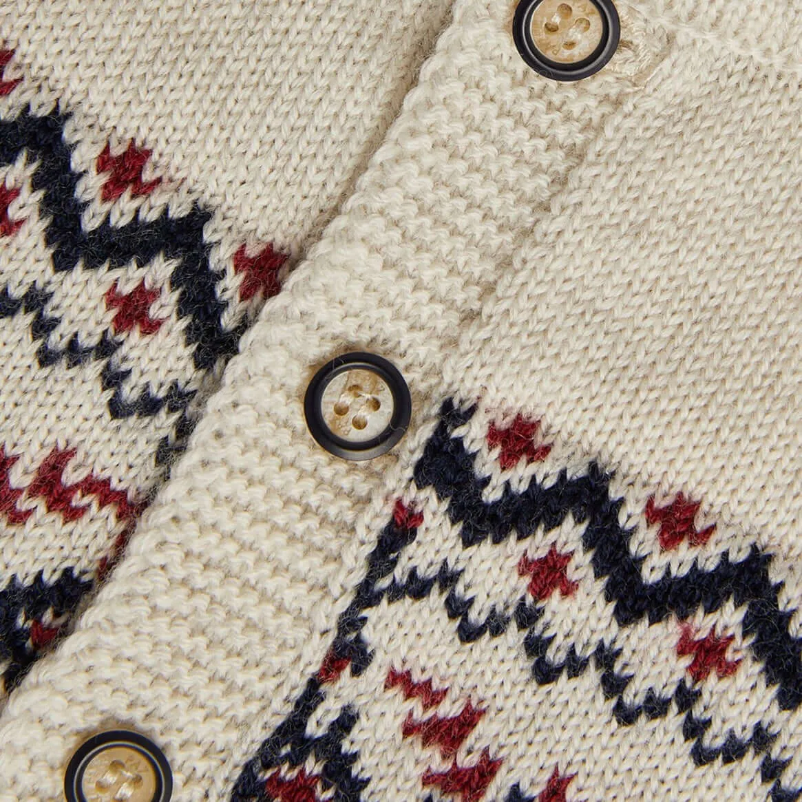 Baby Boys Jacquard-Gestricktes All-in-One