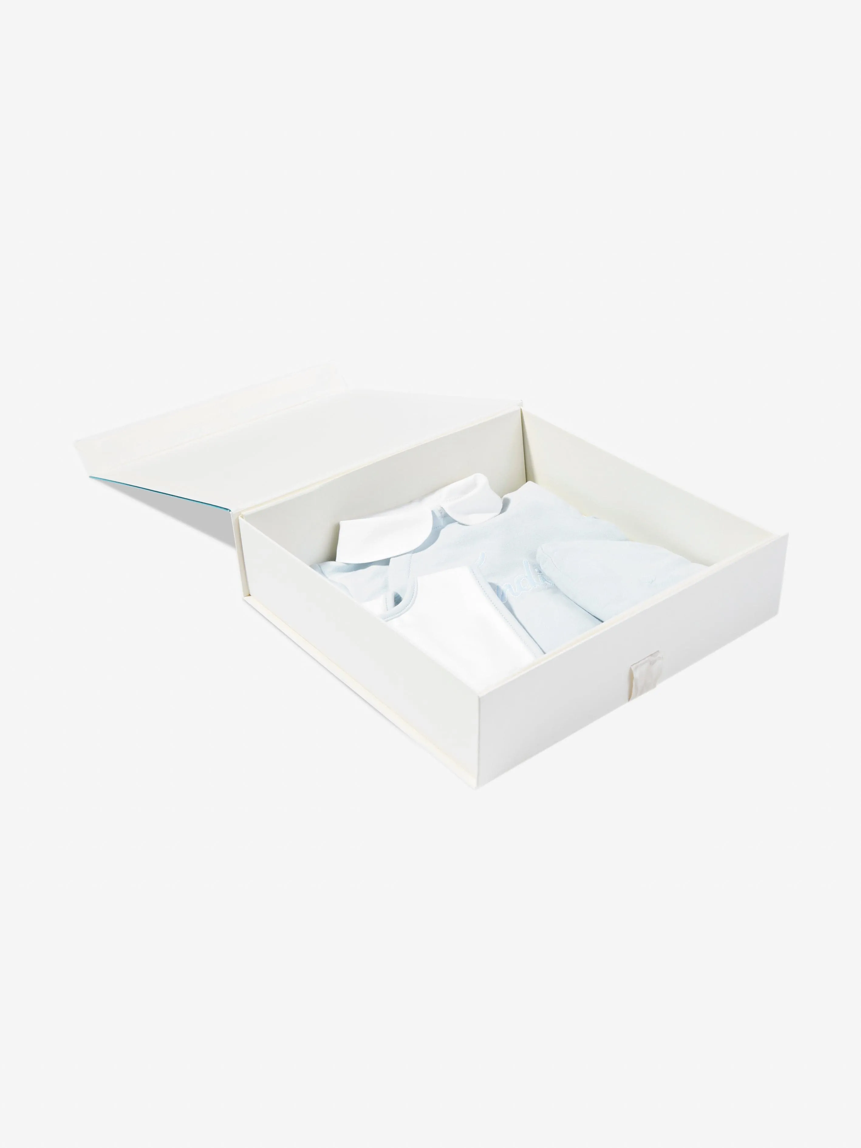 Baby Boys Logo Babygrow-Set in Blau