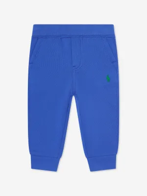 Baby Jungen Logo Joggerhose in Blau