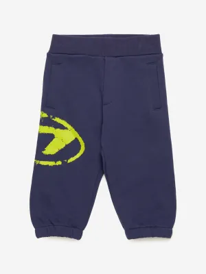 Baby Boys Logo Joggerhose in Navy