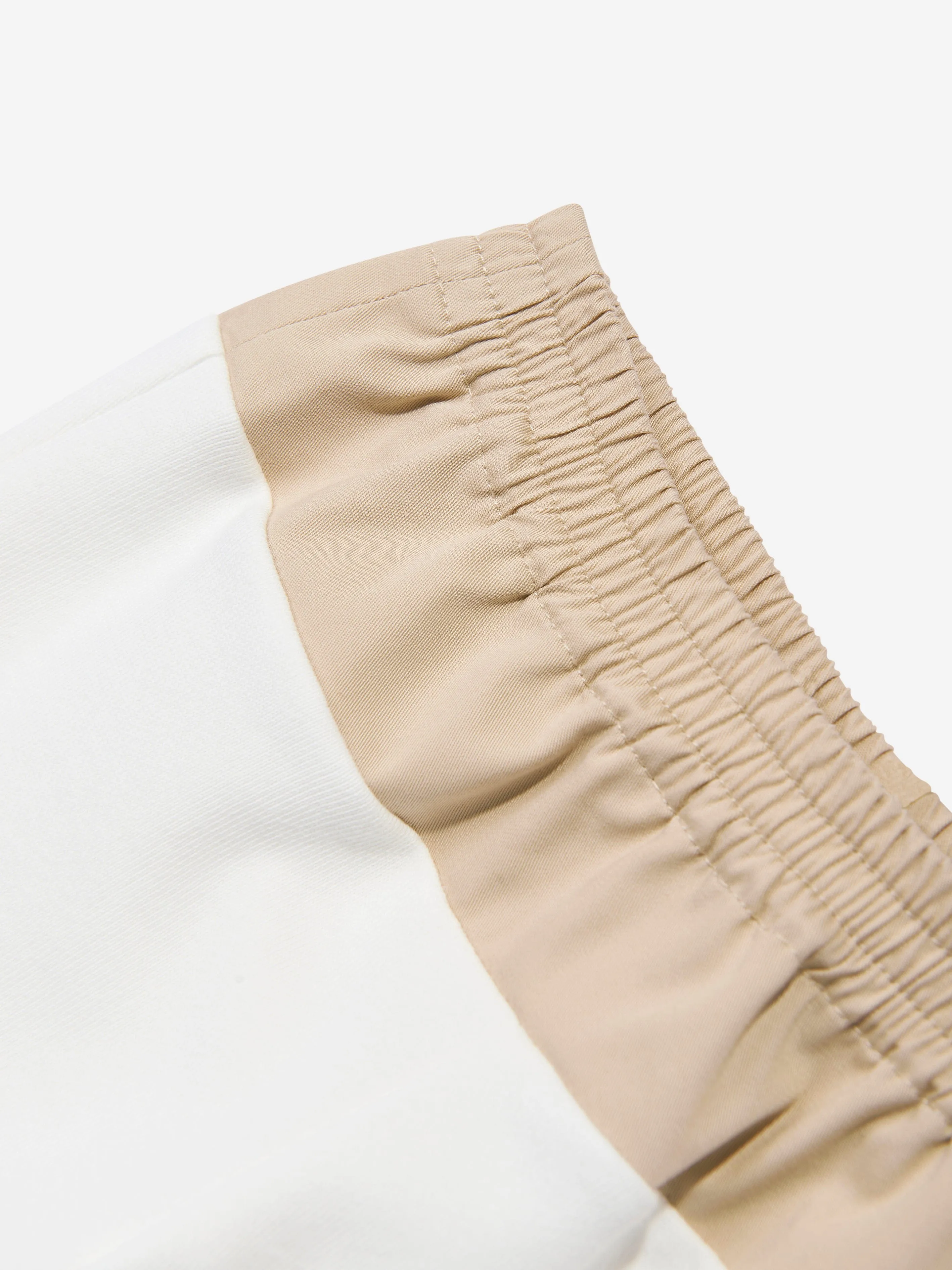Baby Boys Logo Joggerhose in Weiß