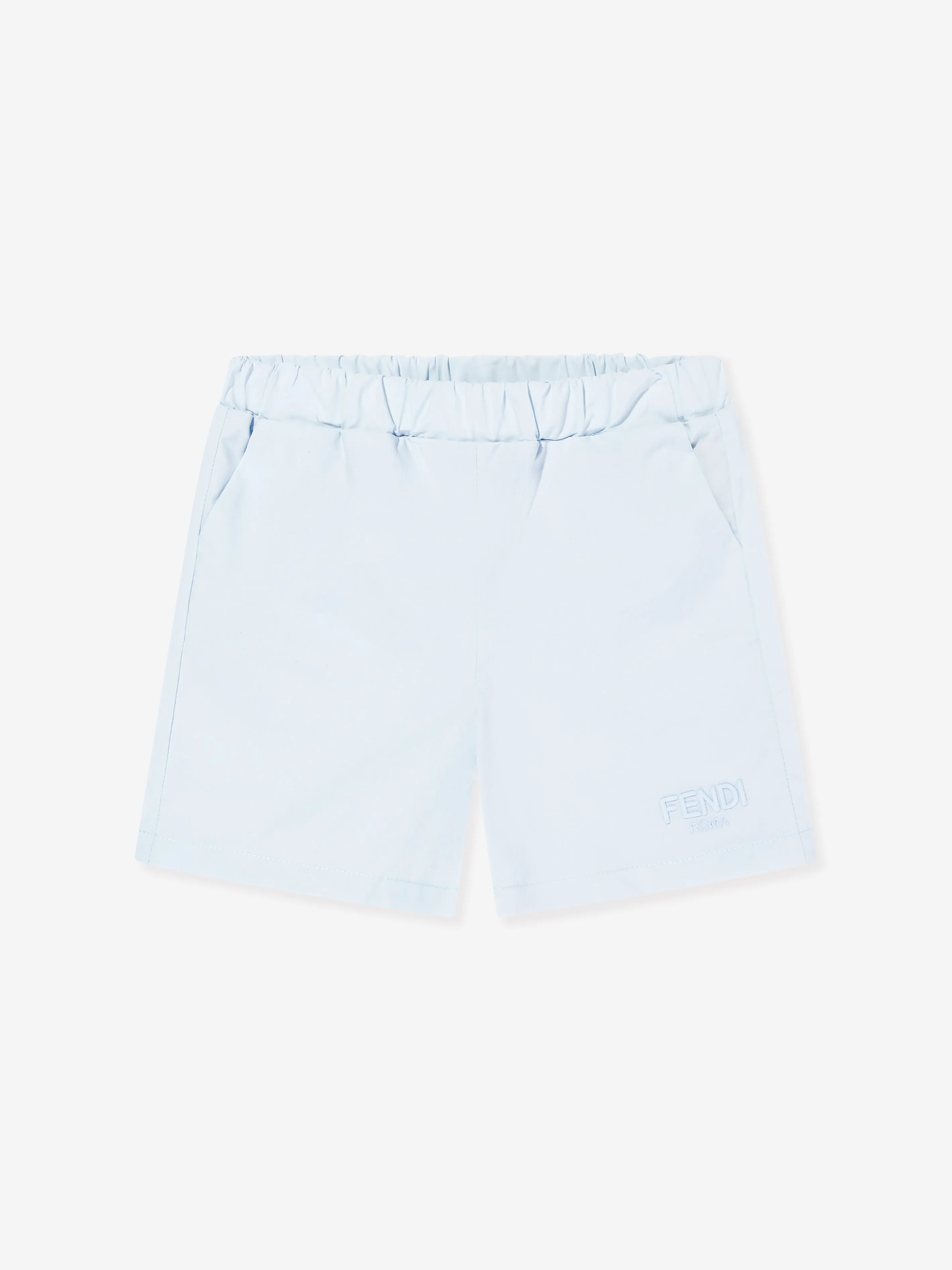 Blaue Logo-Shorts für Babyjungen