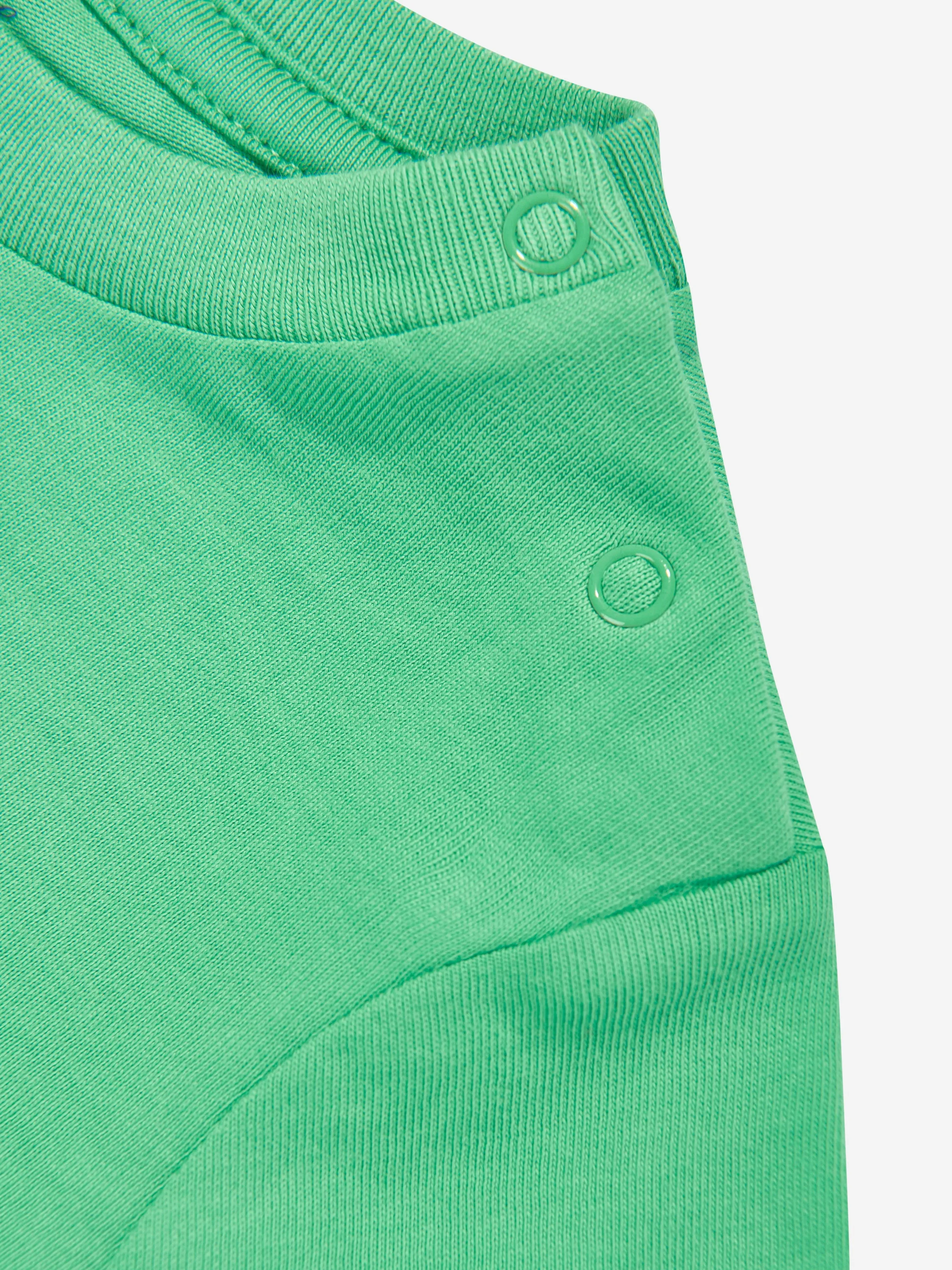 Logo T-Shirt für Babyjungen in Grün