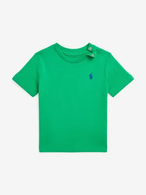 Logo T-Shirt für Jungen in Grün