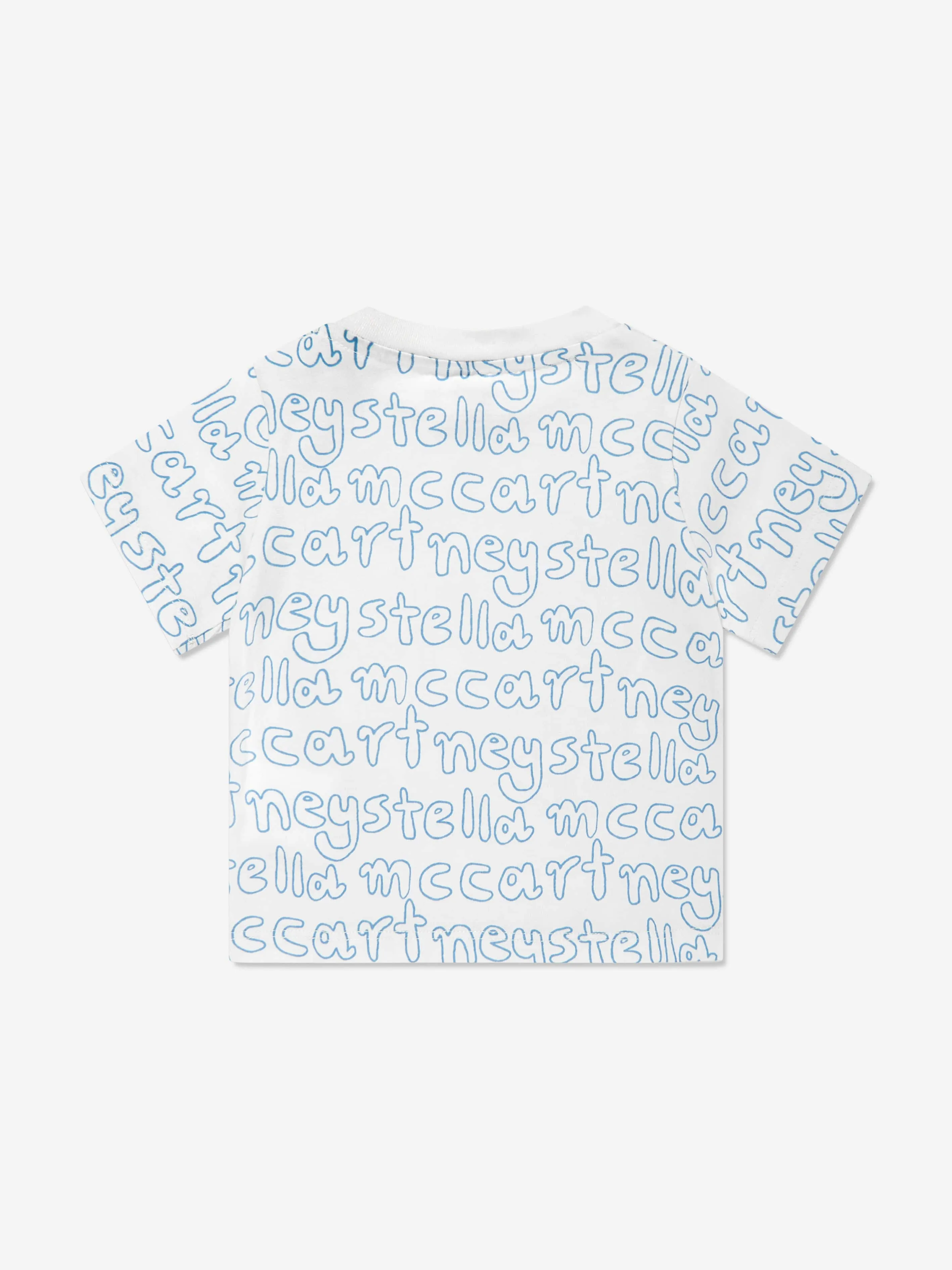 Logo-T-Shirt für Jungen in Elfenbein