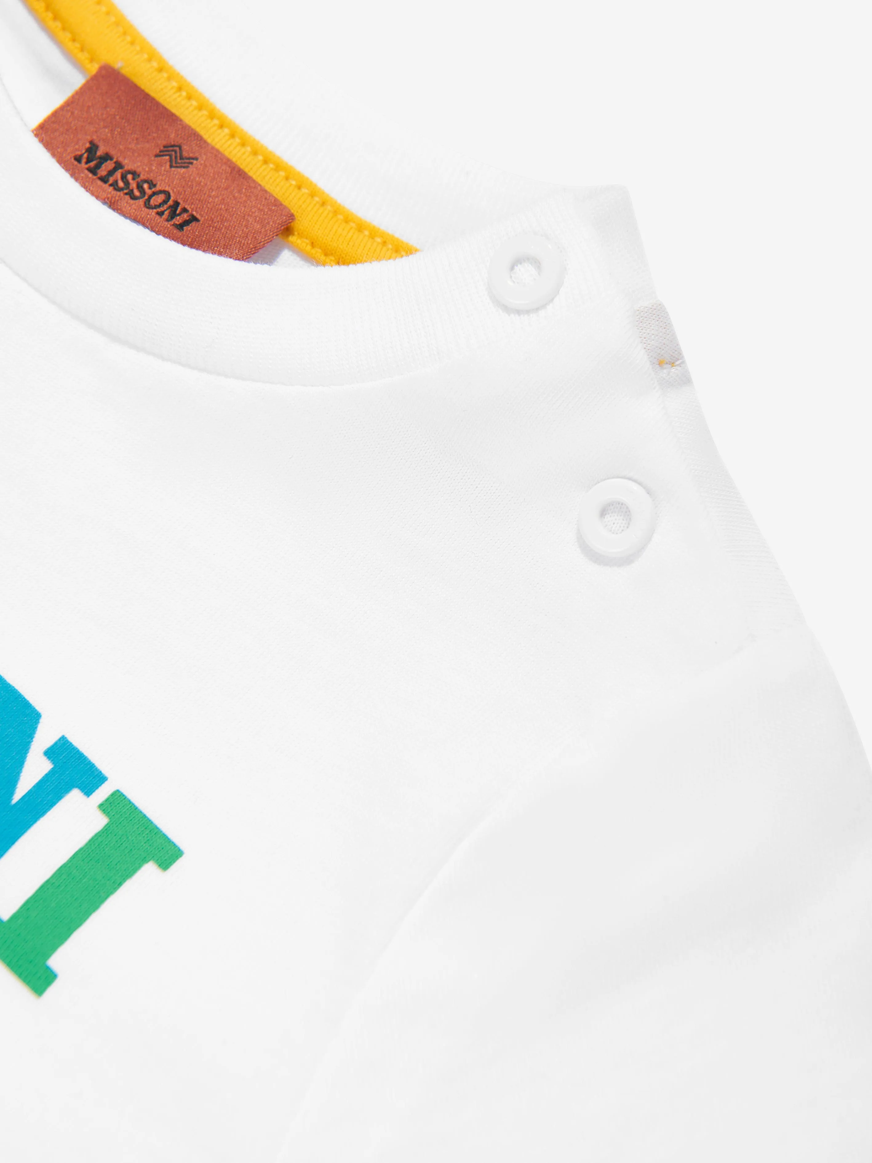 Baby Boys Logo T-Shirt in Weiß
