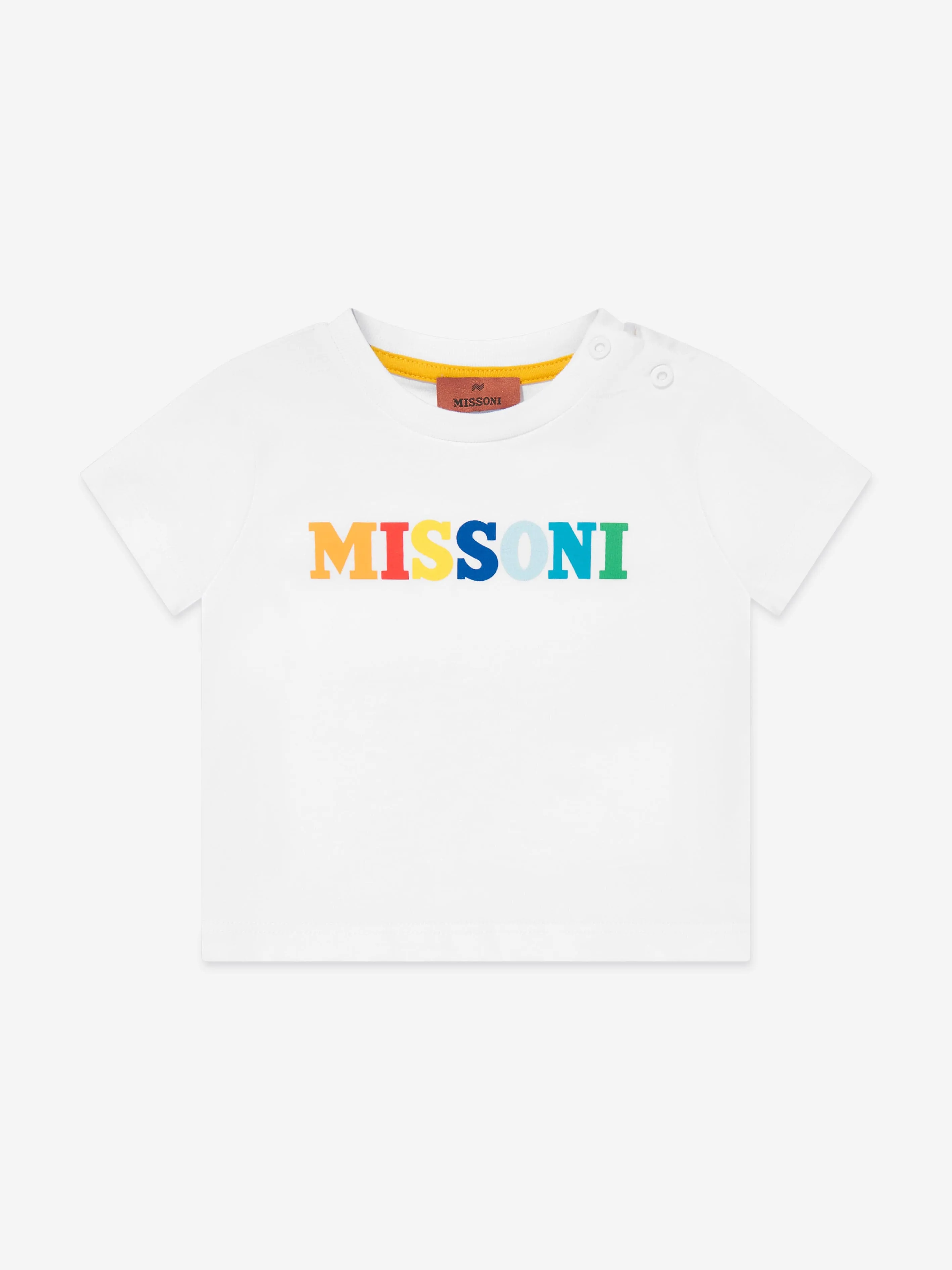 Baby Boys Logo T-Shirt in Weiß