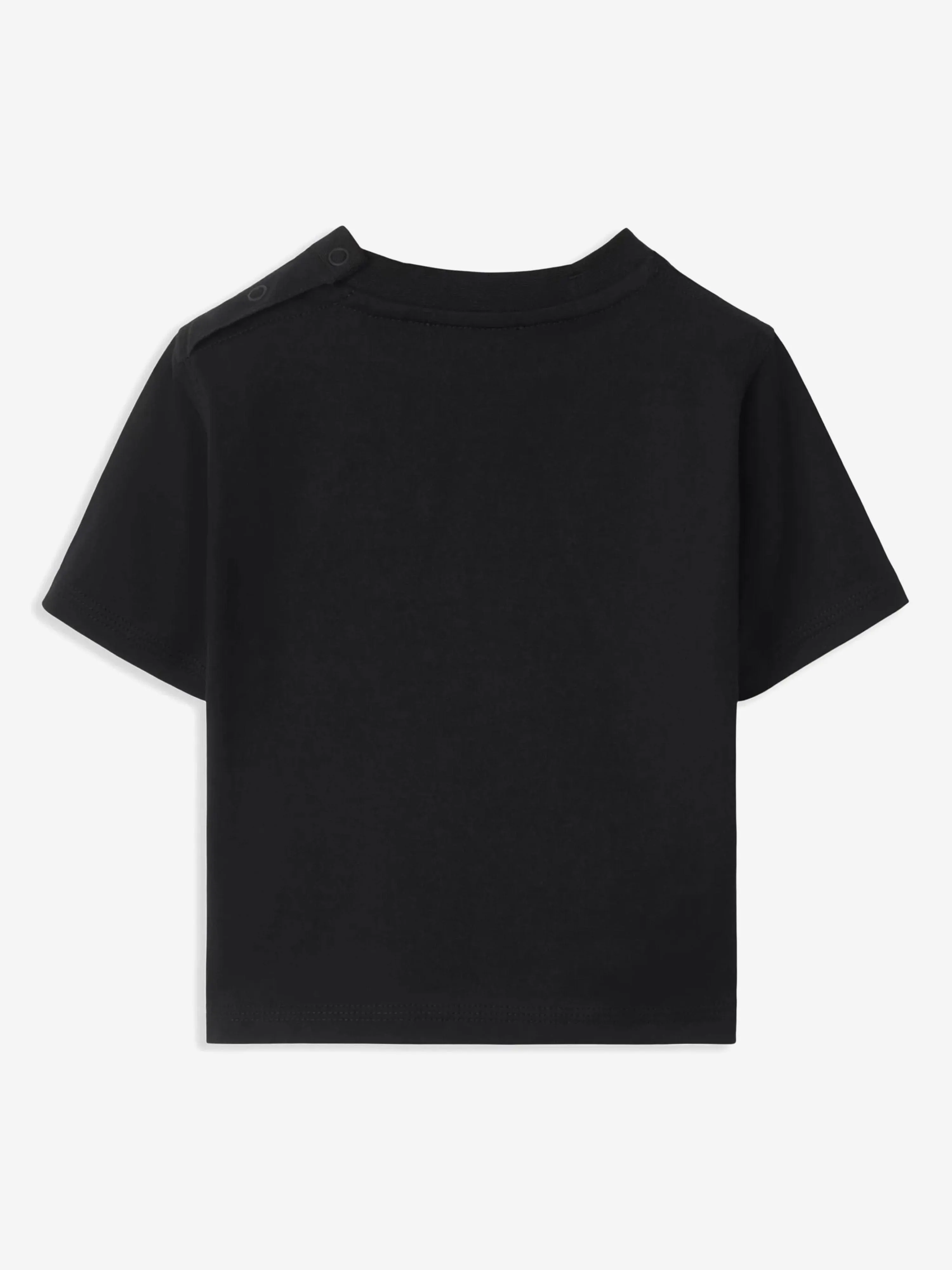 Mini-Zedern-T-Shirt für Jungen in Schwarz