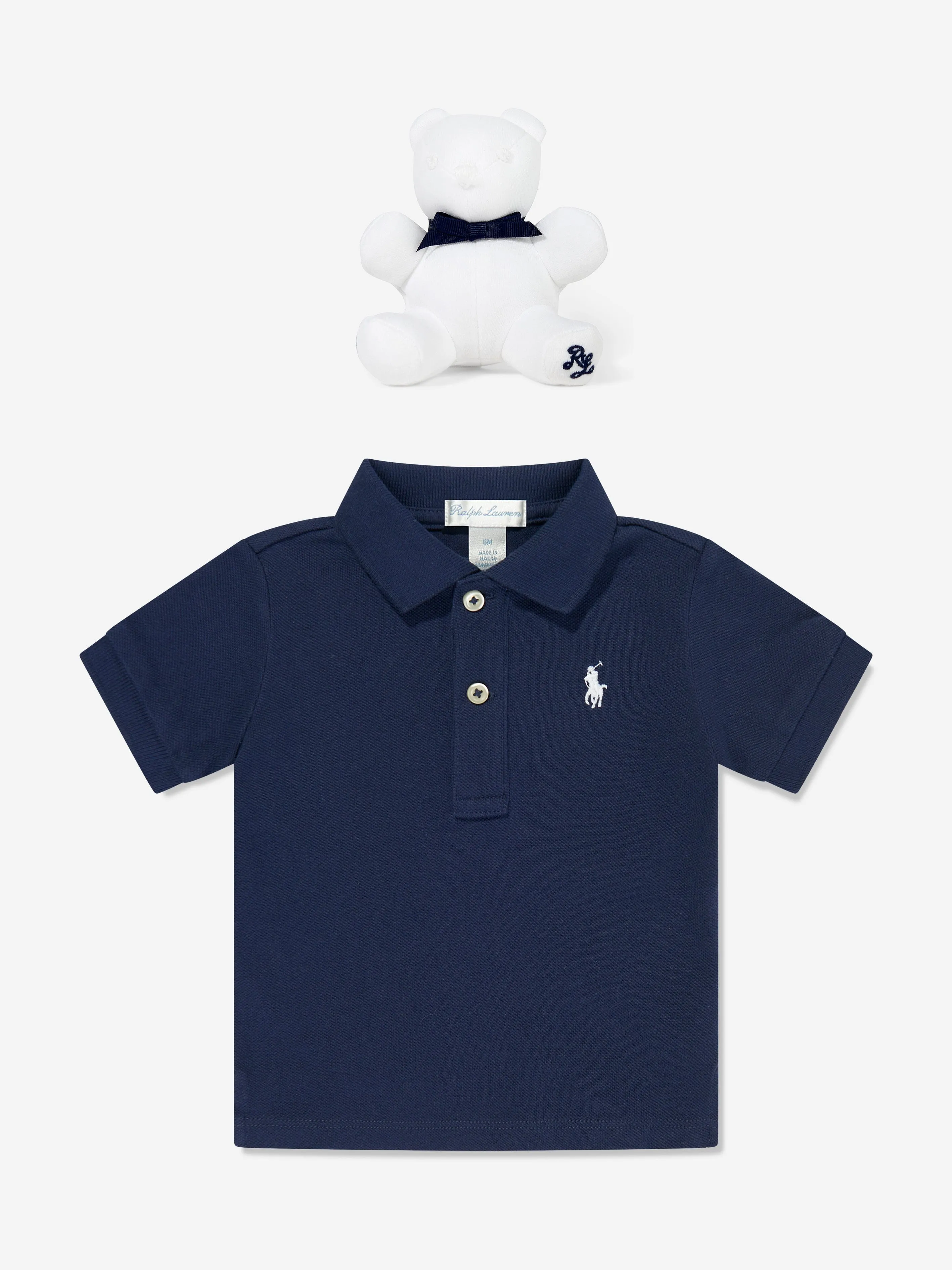 Baby Boys Mein erstes Polo-Geschenkset in Marineblau