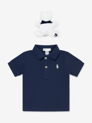 Baby Boys Mein erstes Polo-Geschenkset in Marineblau