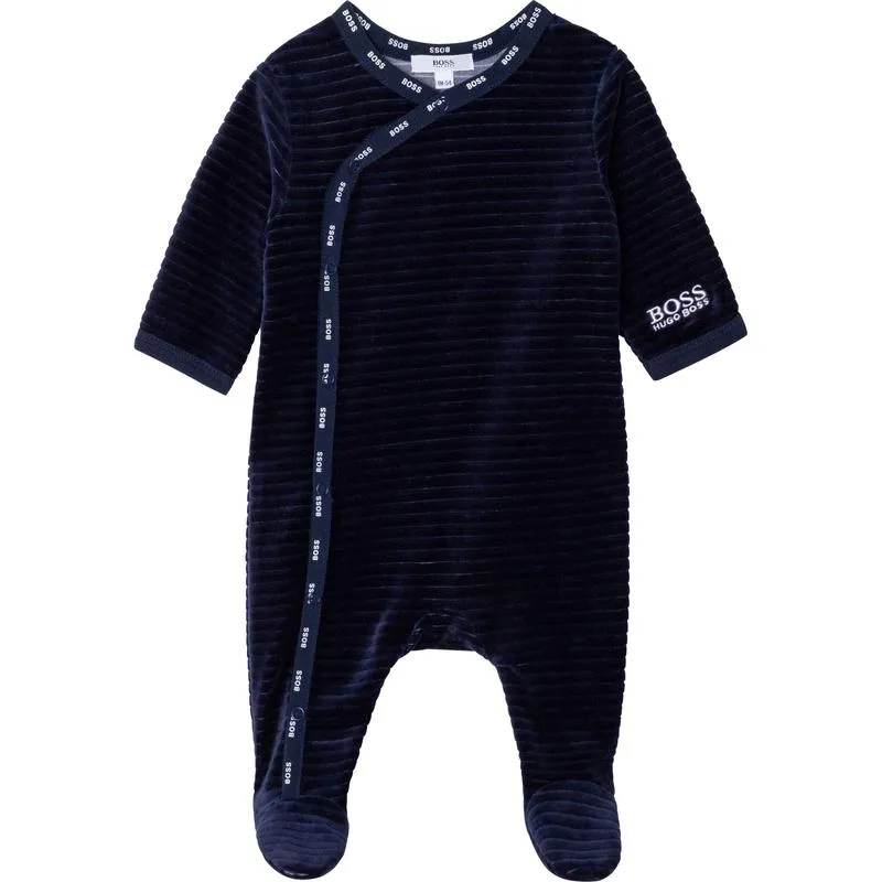 Baby Boys Marineblau Babygrow