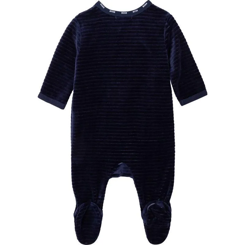 Baby Boys Marineblau Babygrow