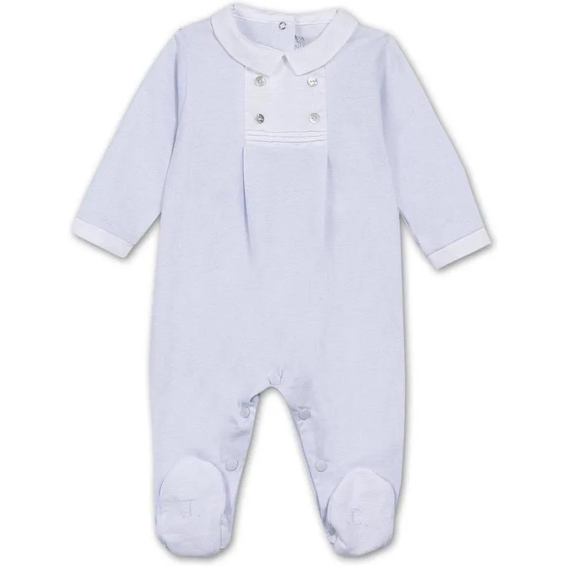 Baby Boys Hellblauer Strampler