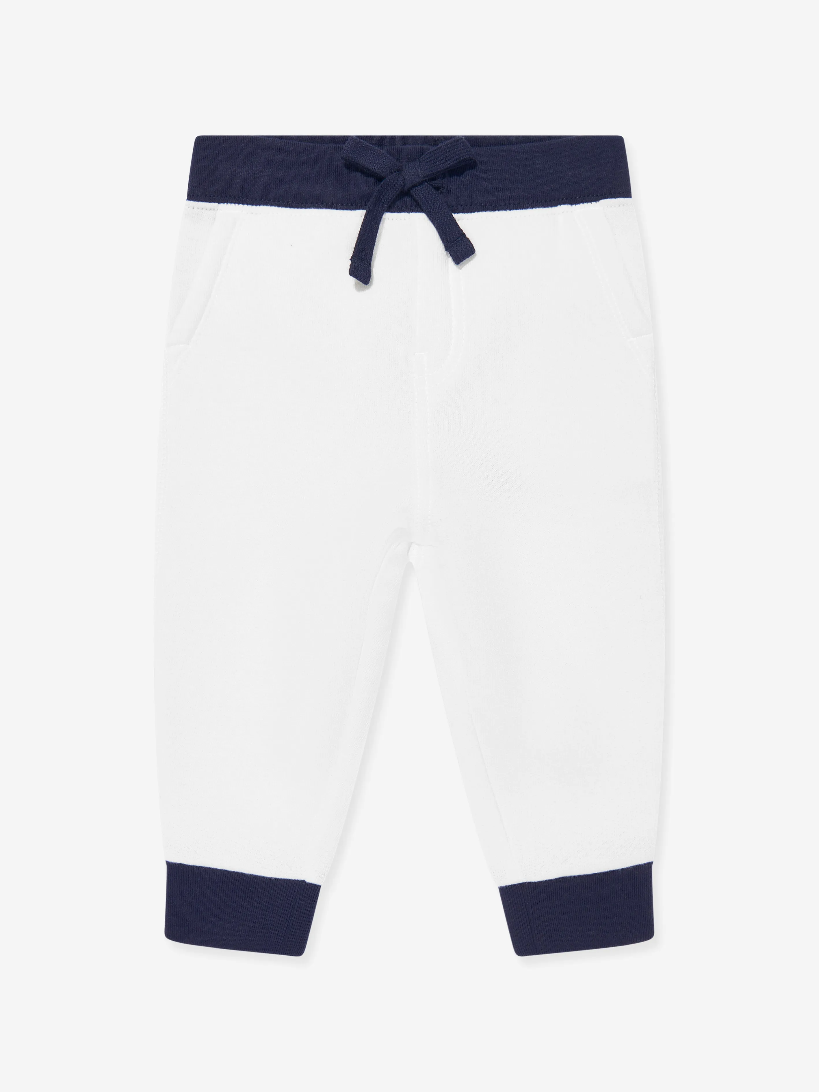 Baby Boys Polo-Tracksuit in Weiß