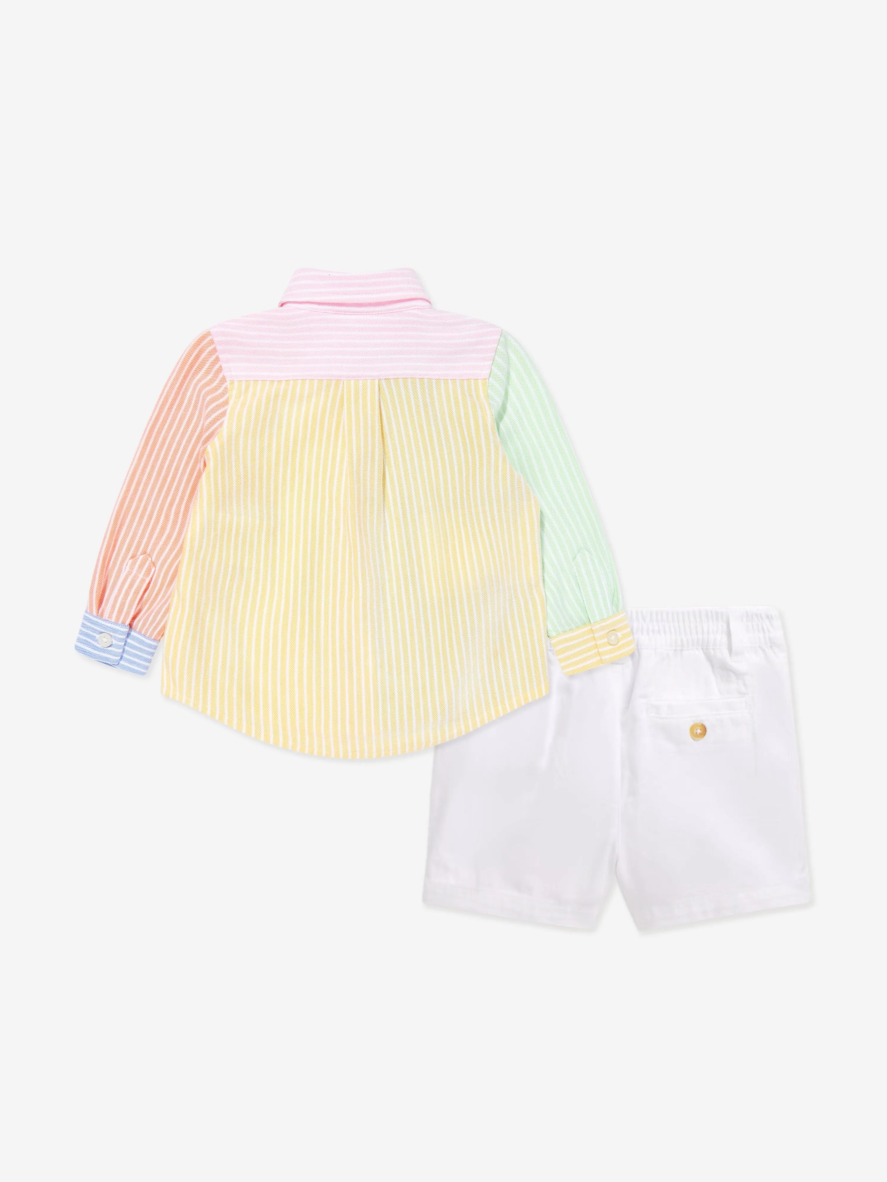 Baby-Jungen-Shirt und Shorts-Set in Mehrfarben