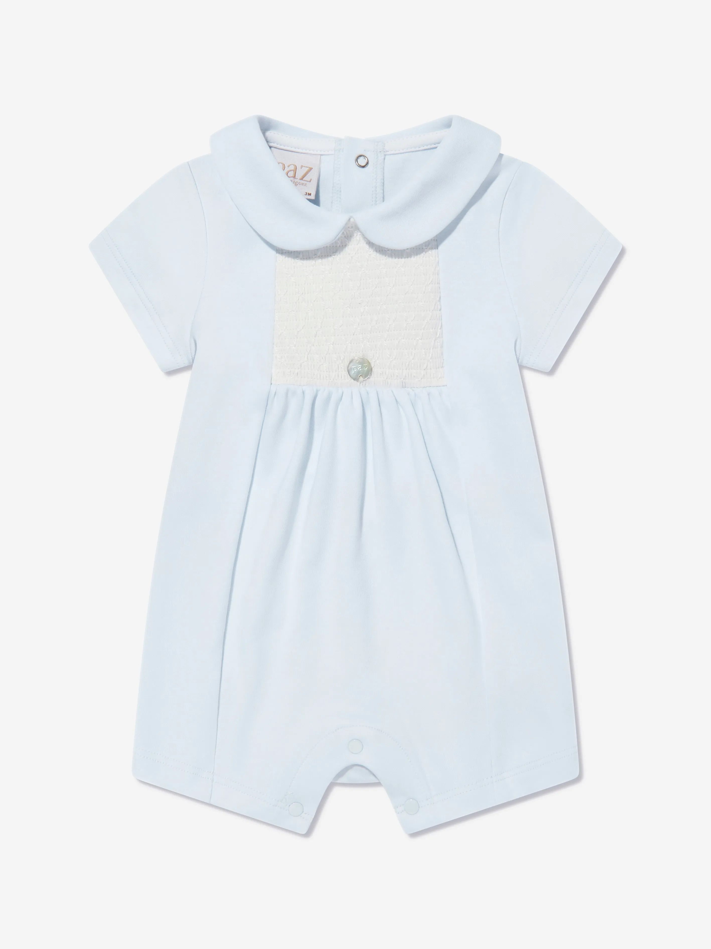 Baby-Jungen Rüschenbody in Blau