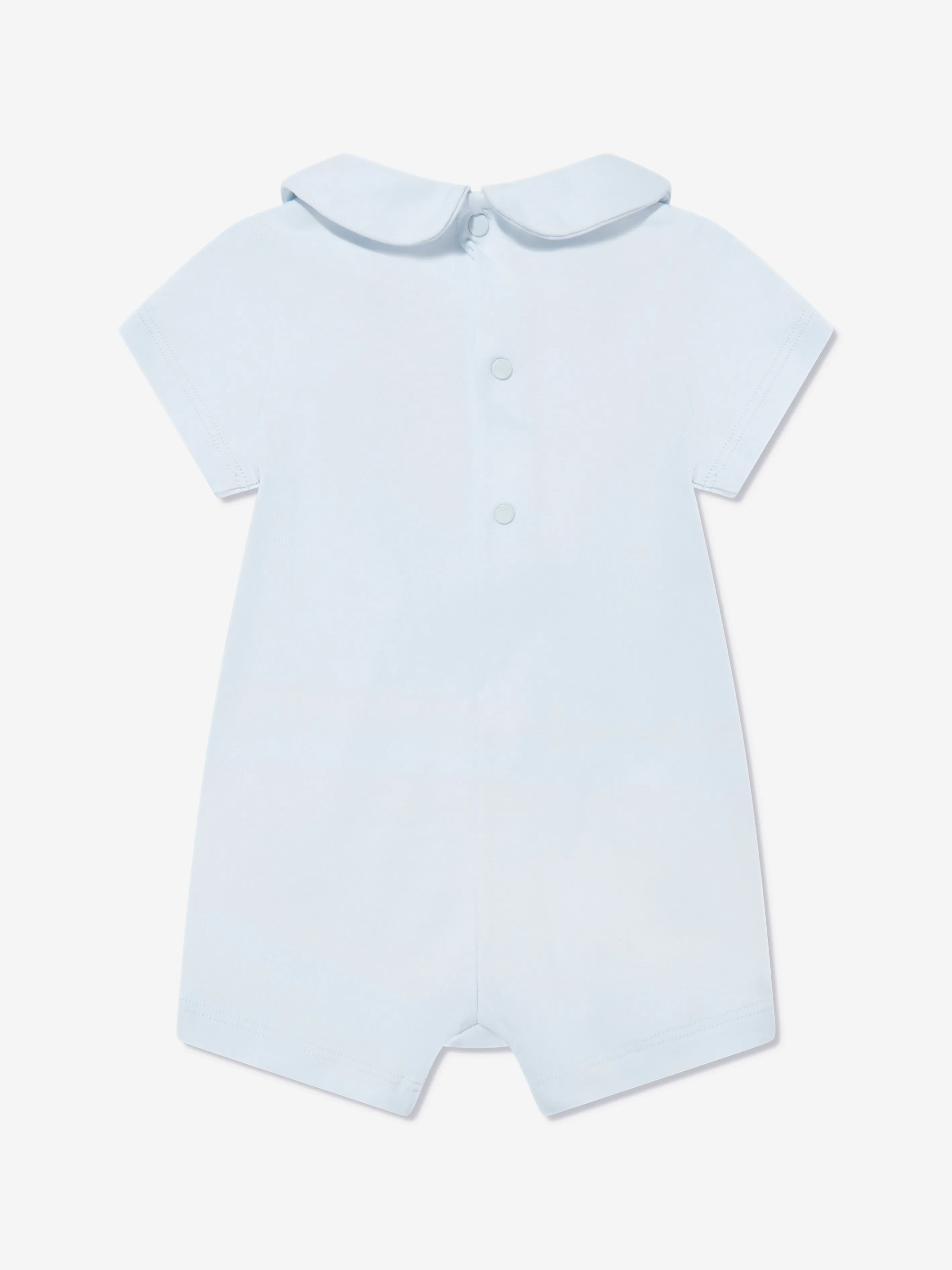 Baby-Jungen Rüschenbody in Blau