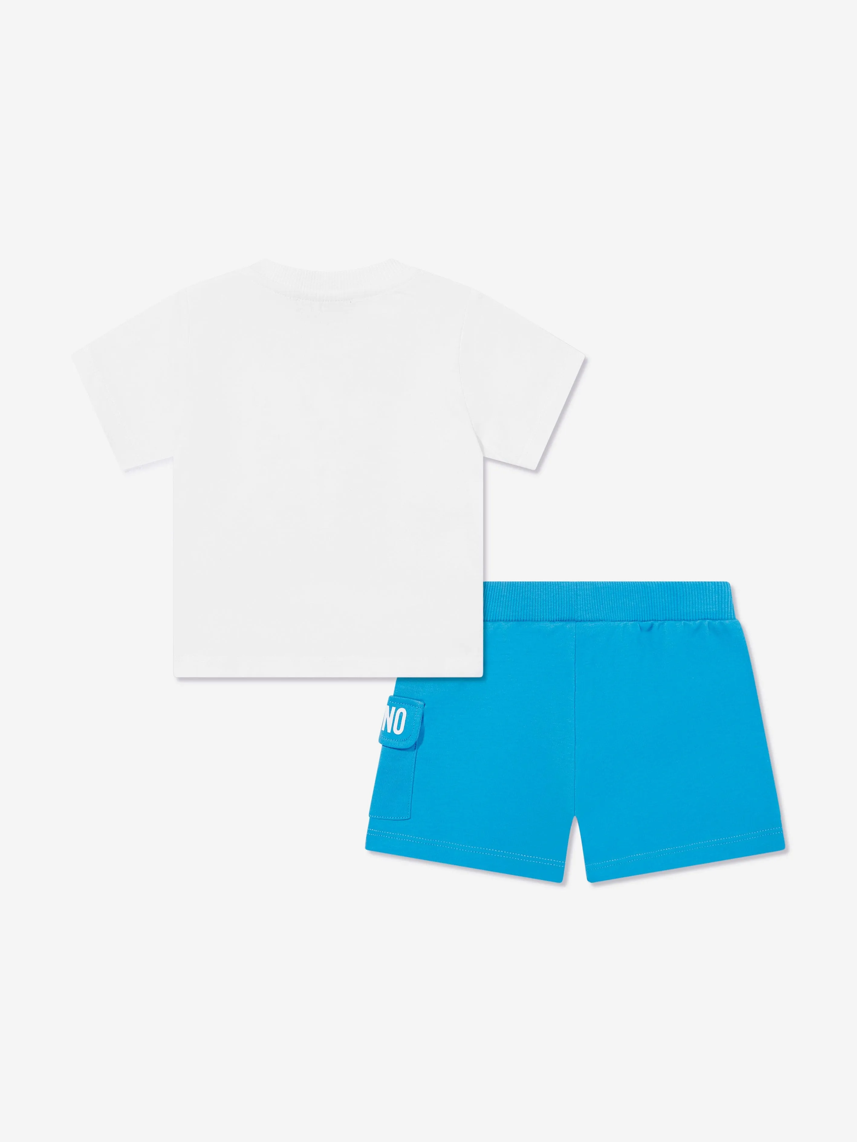 Baby-Jungen T-Shirt und Shorts Set in Blau