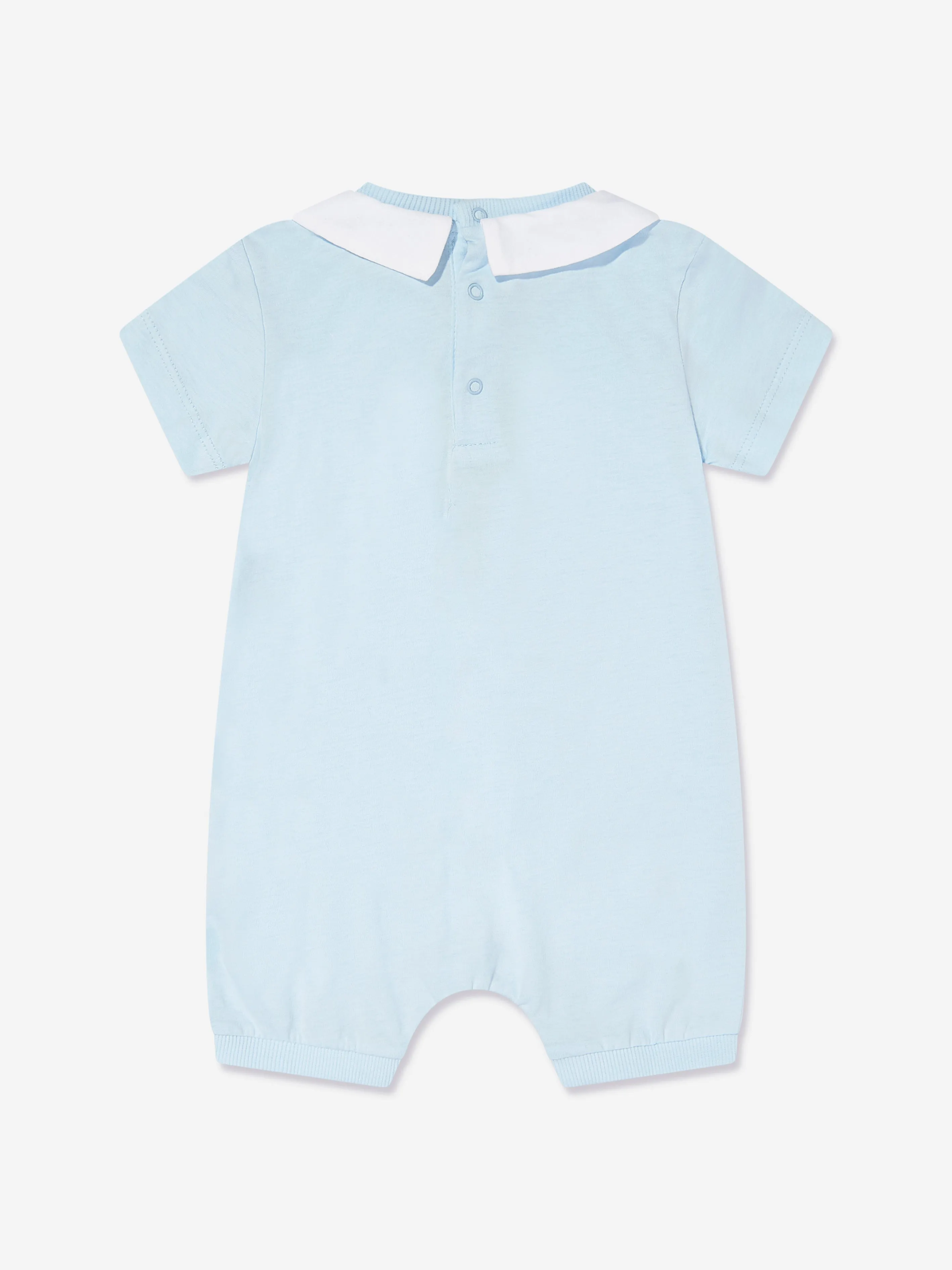 Baby Boys Teddybär Logo Strampler in Blau