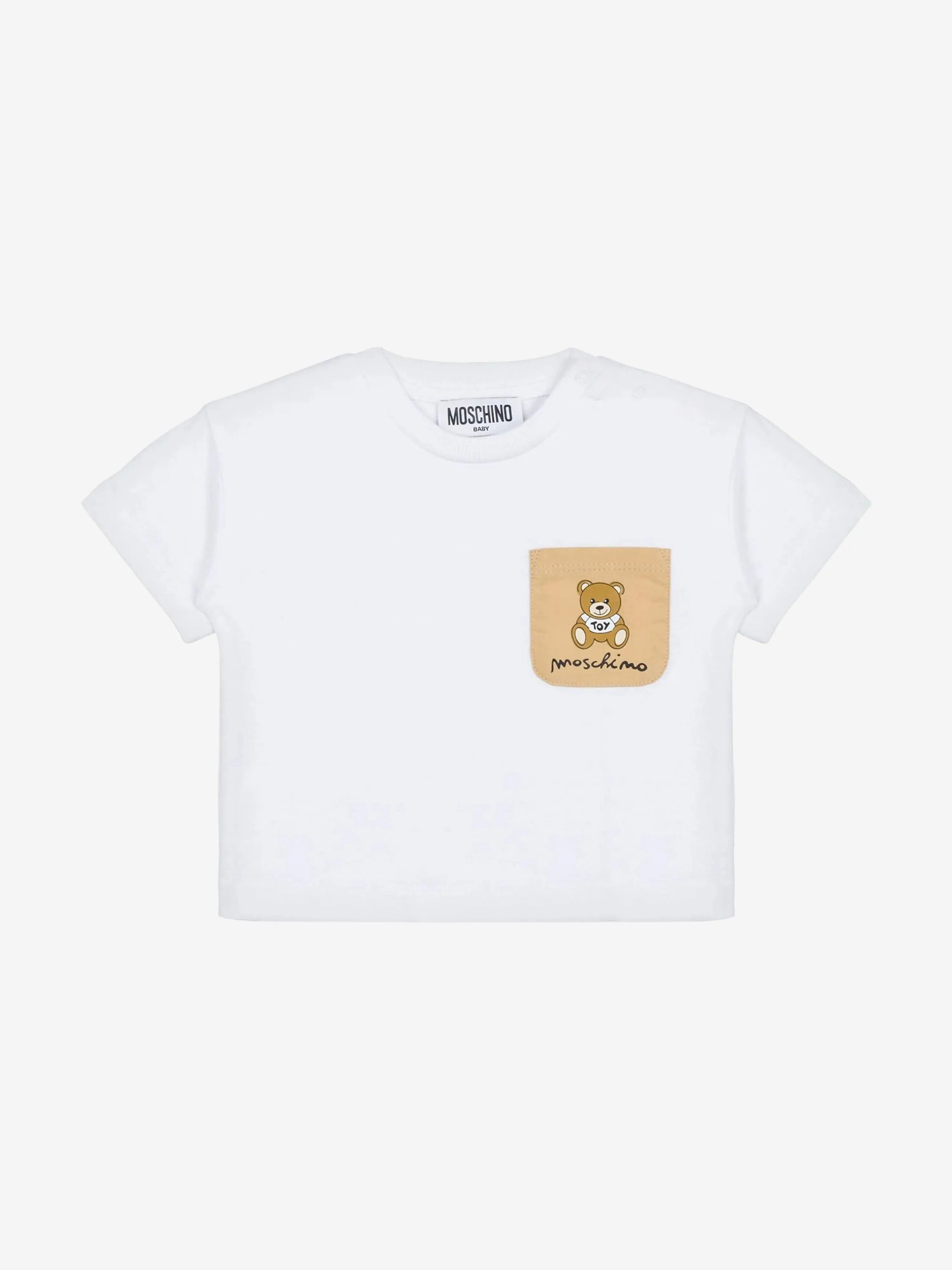 Baby Boys Teddybär Kurzarm-Set in Beige