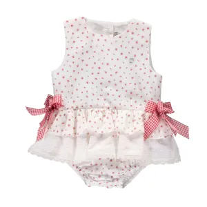 Baby Check Gemusterter Strampler