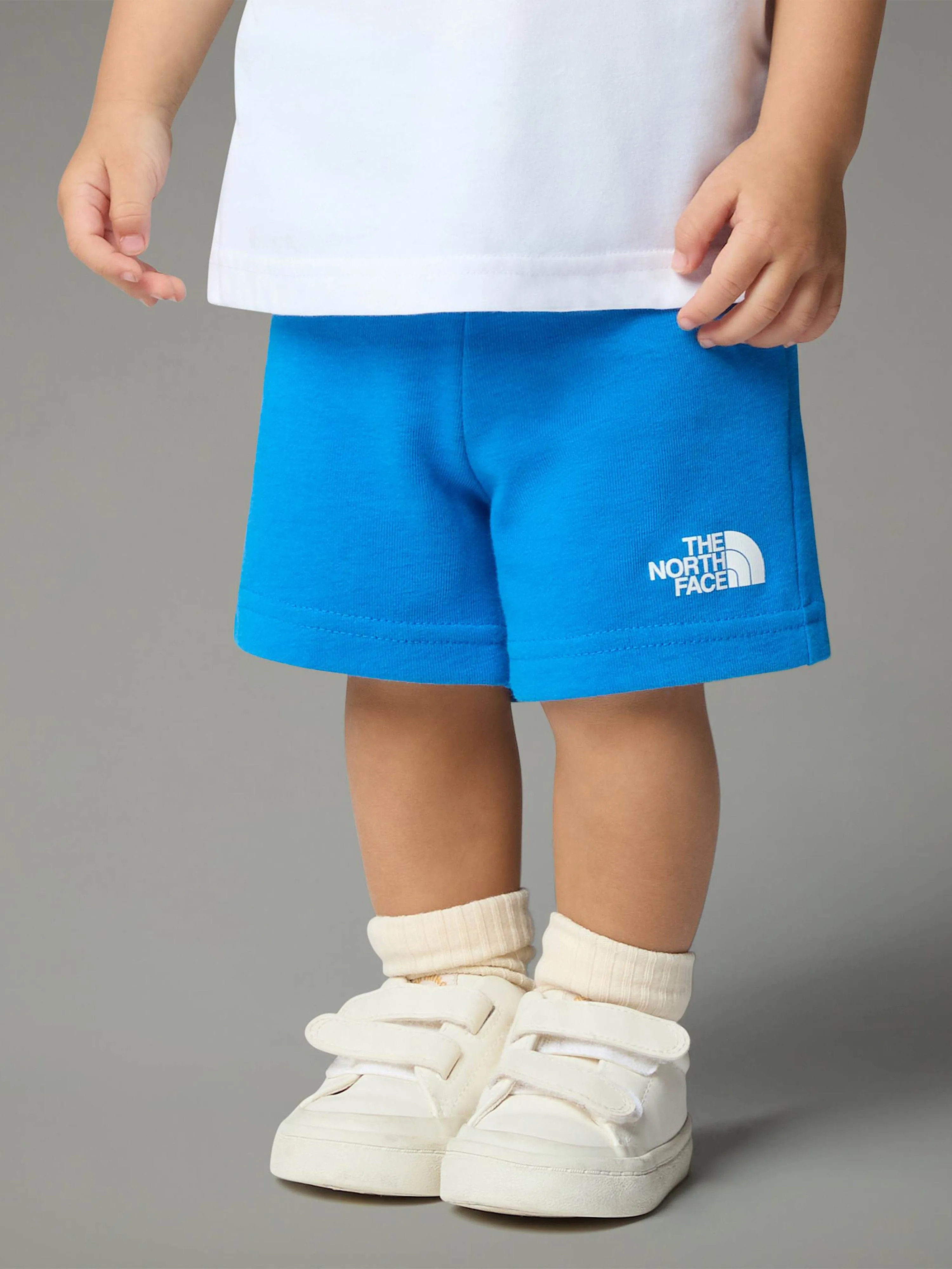 Baby Baumwoll-Kurzarm-Set in Blau