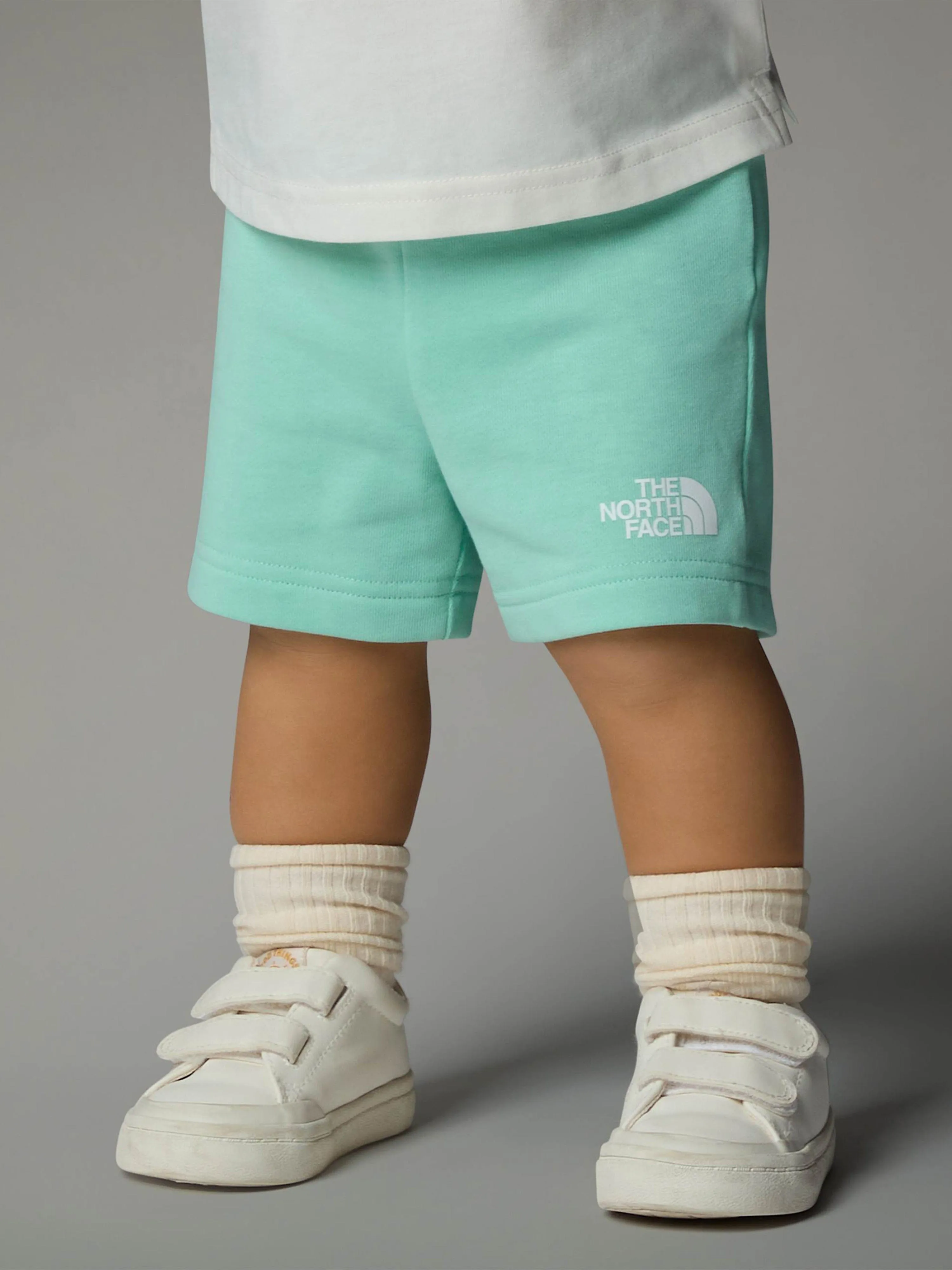 Baby Baumwoll-Kurzarm-Set in Grün