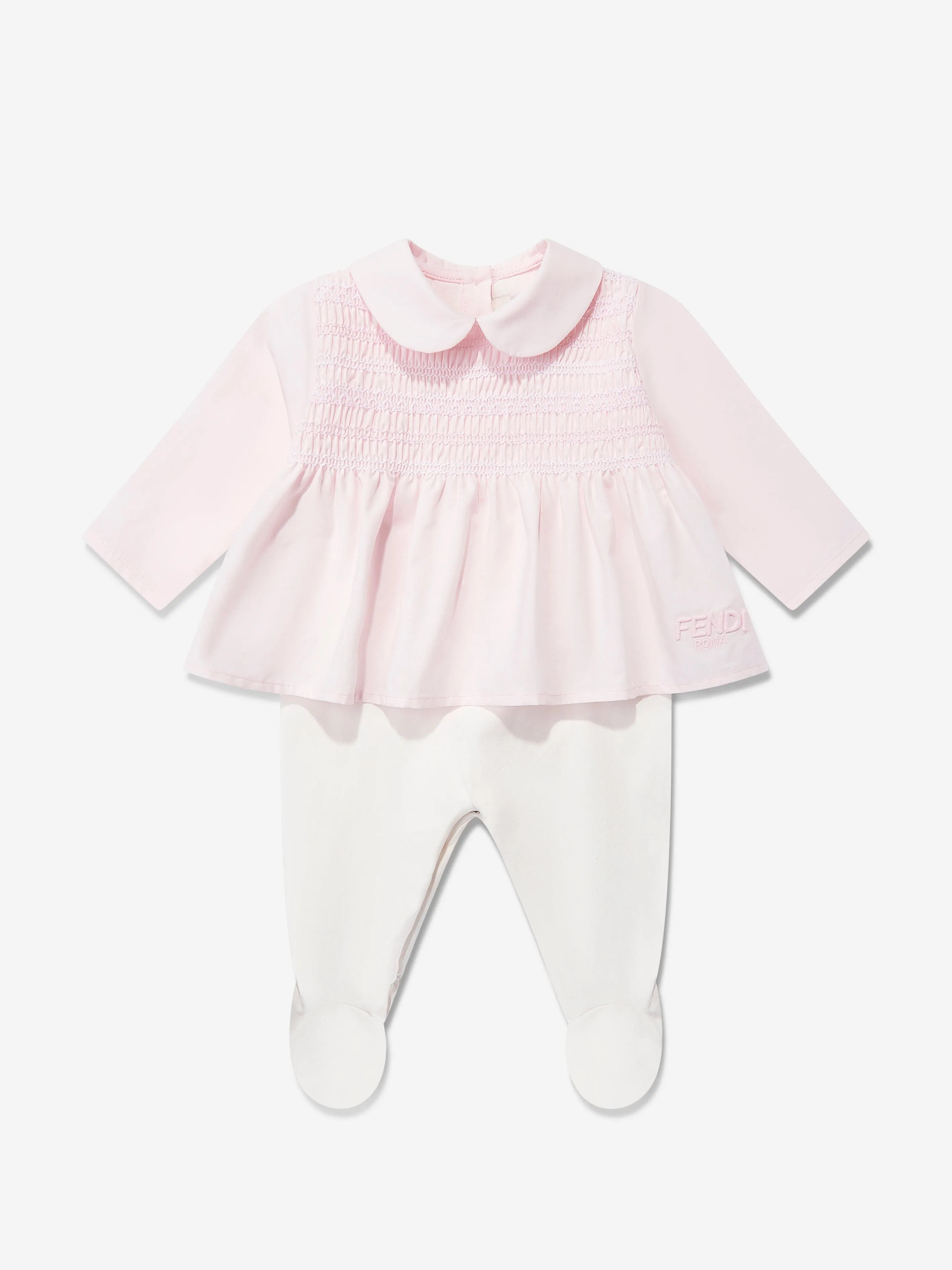 3-teiliger Babygrow-Satz für Mädchen in Rosa